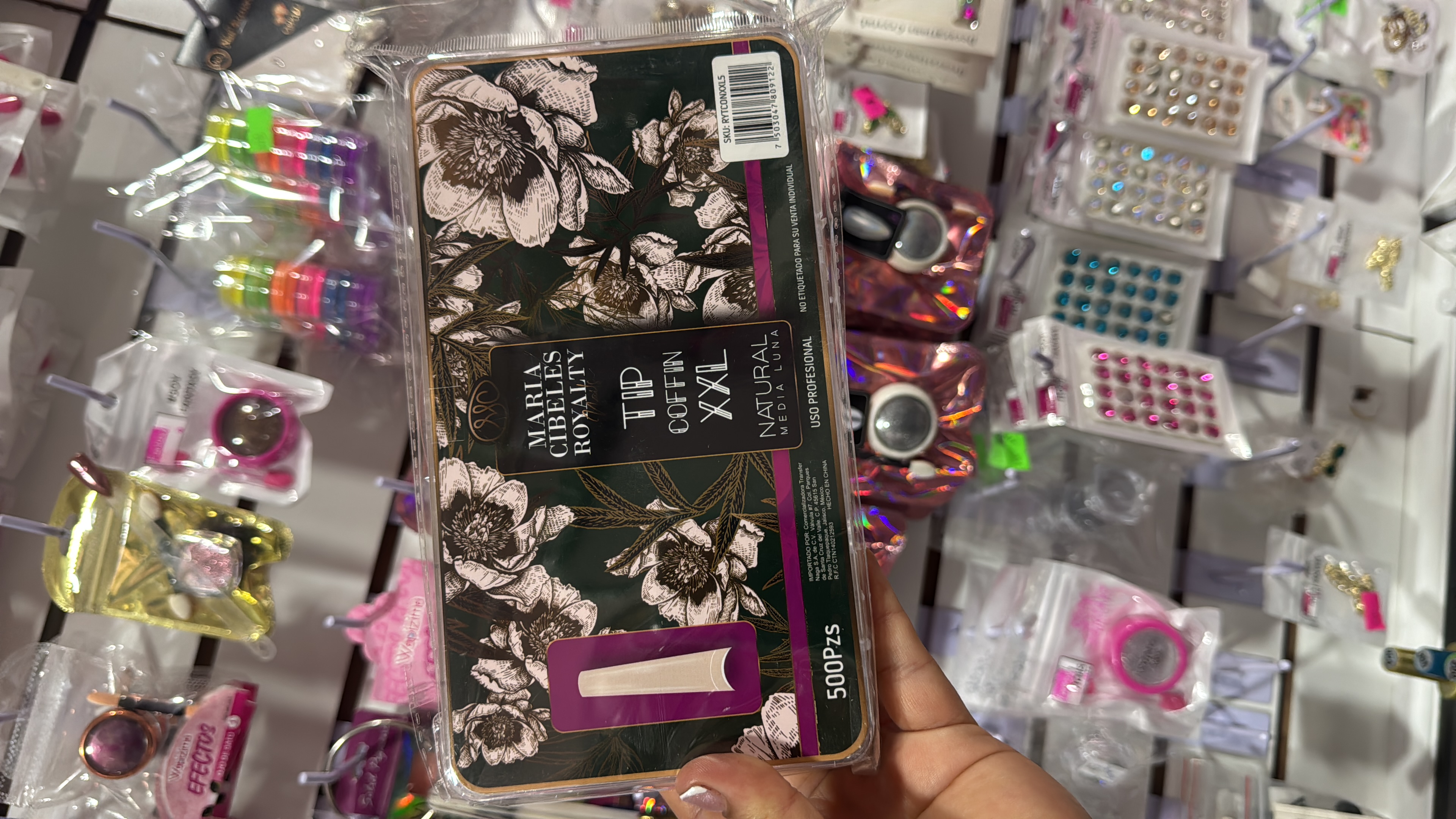 Tip Coffin XXL Natural 500pzs