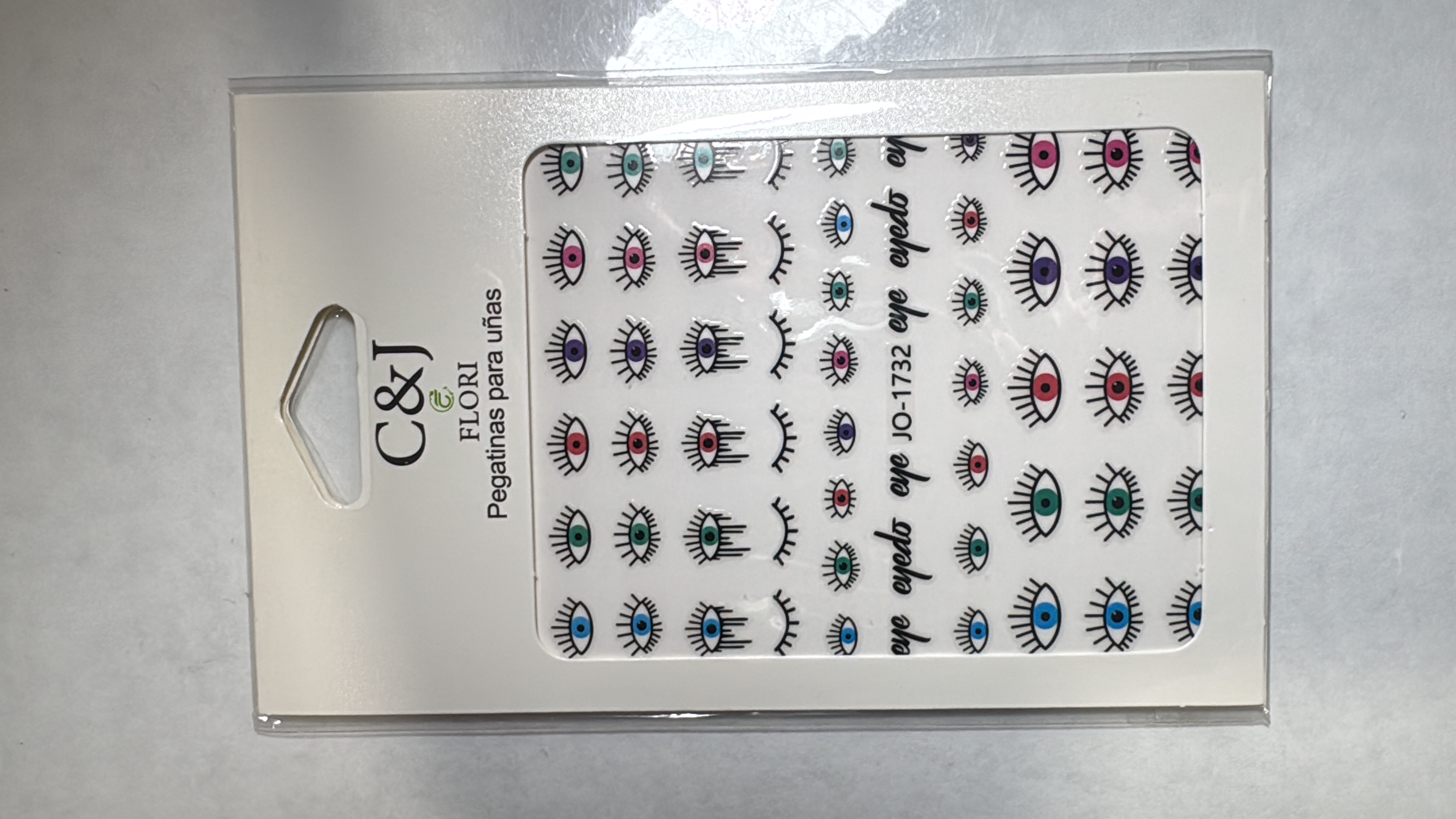 Sticker Ojos Colores JO-1732