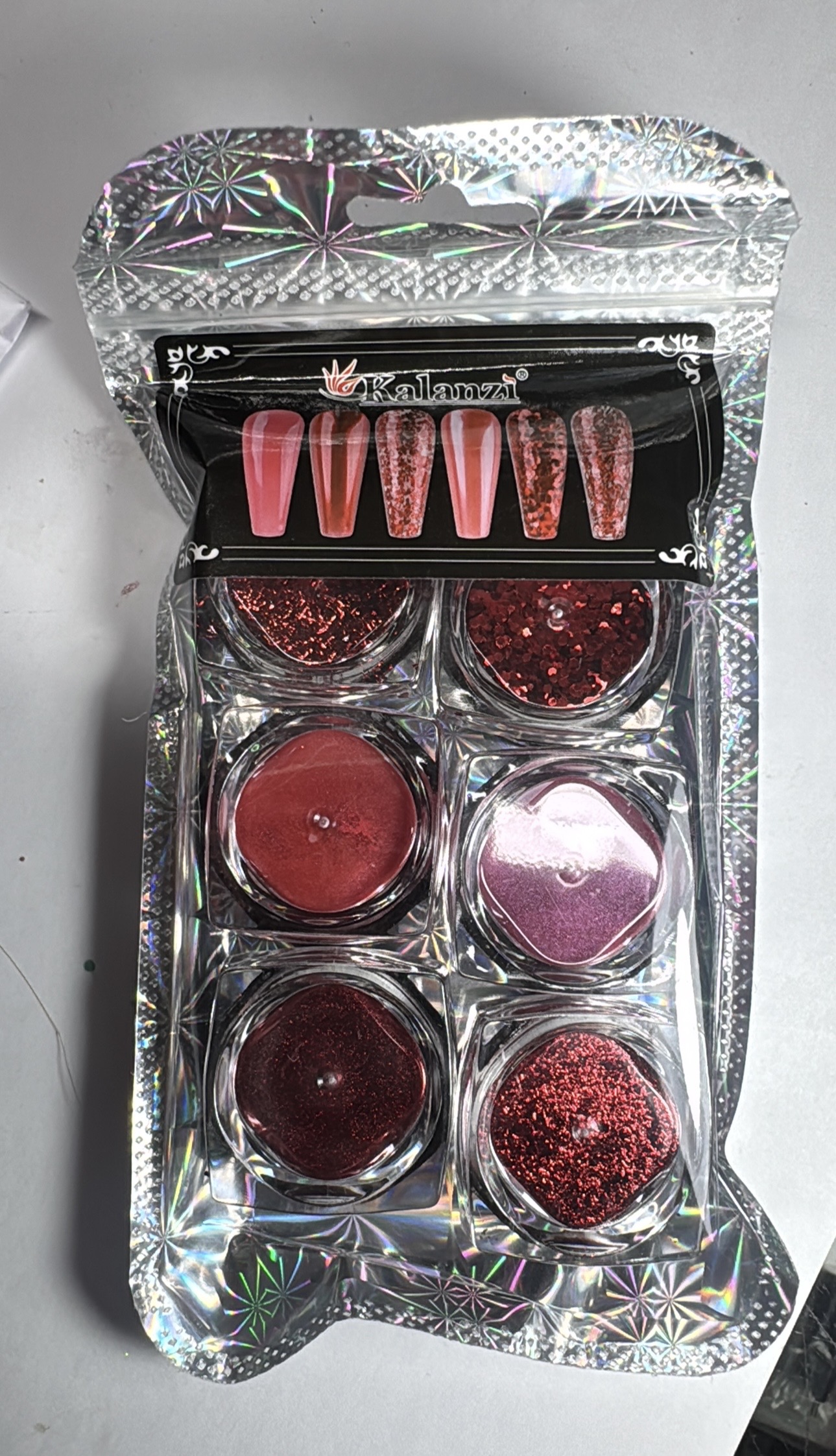 Efectos c/6 pcs ROJO (1325)