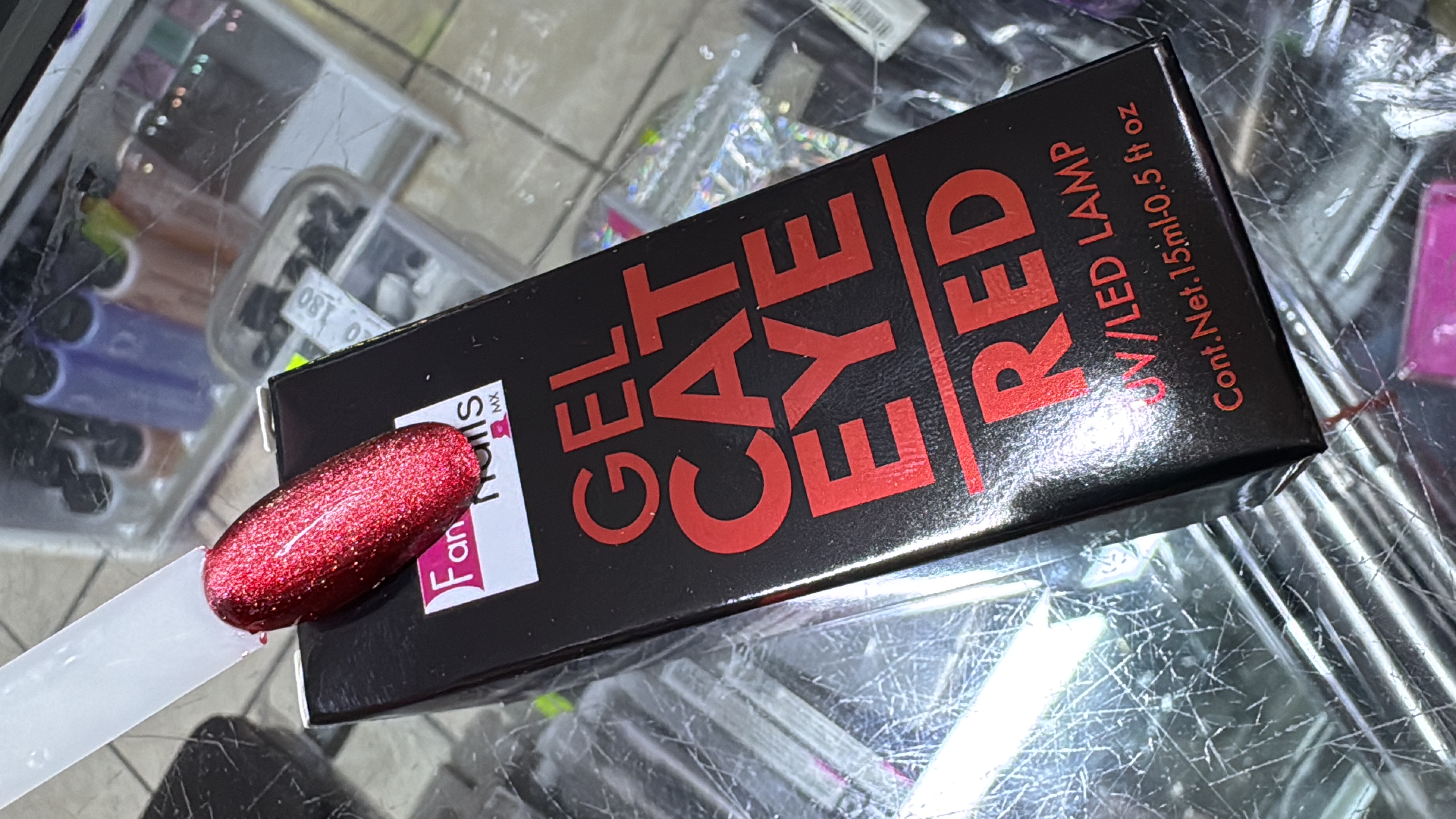 Gel Ojo de Gato Rojo (2595)