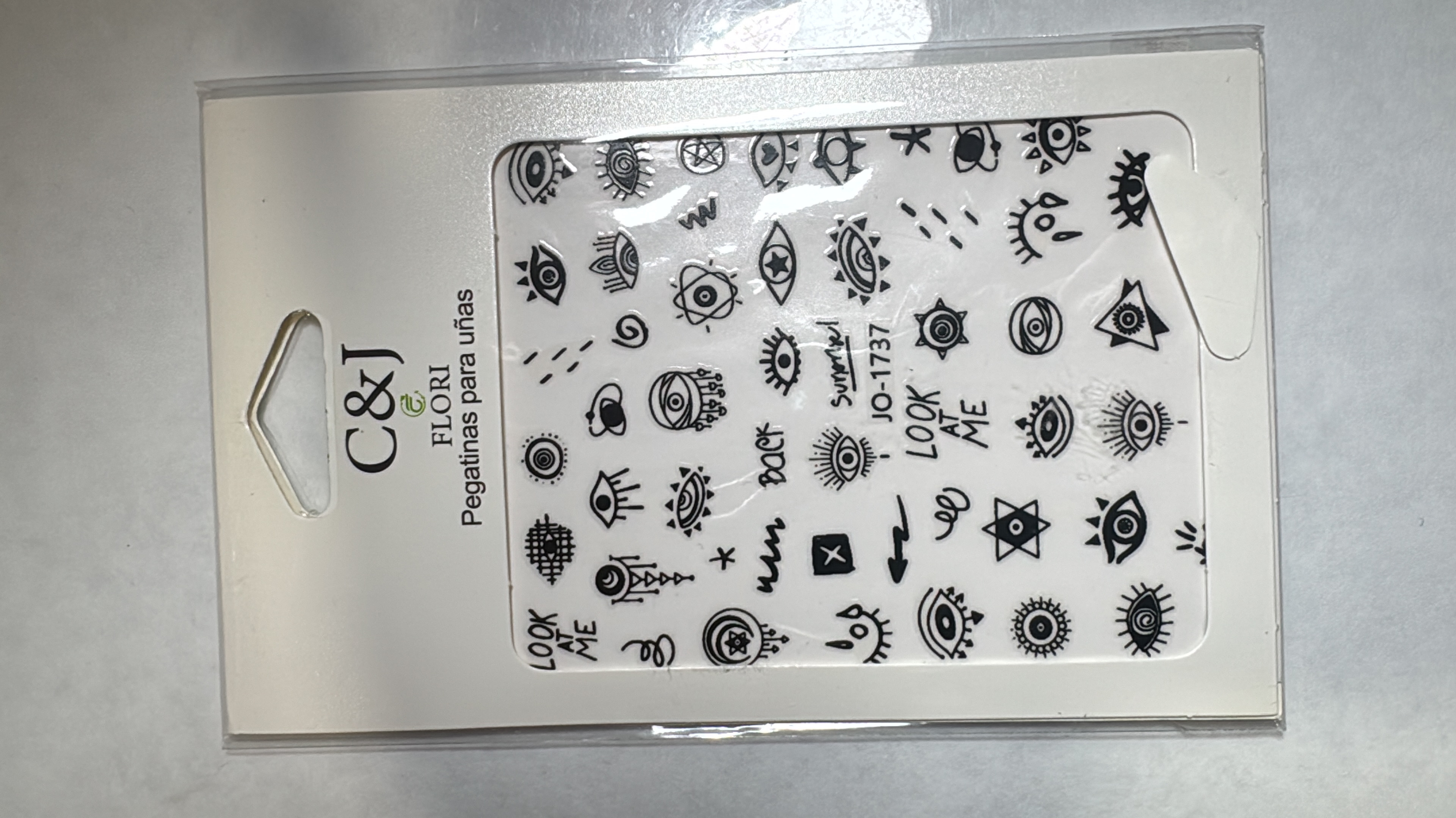 Sticker Look At Me Negro