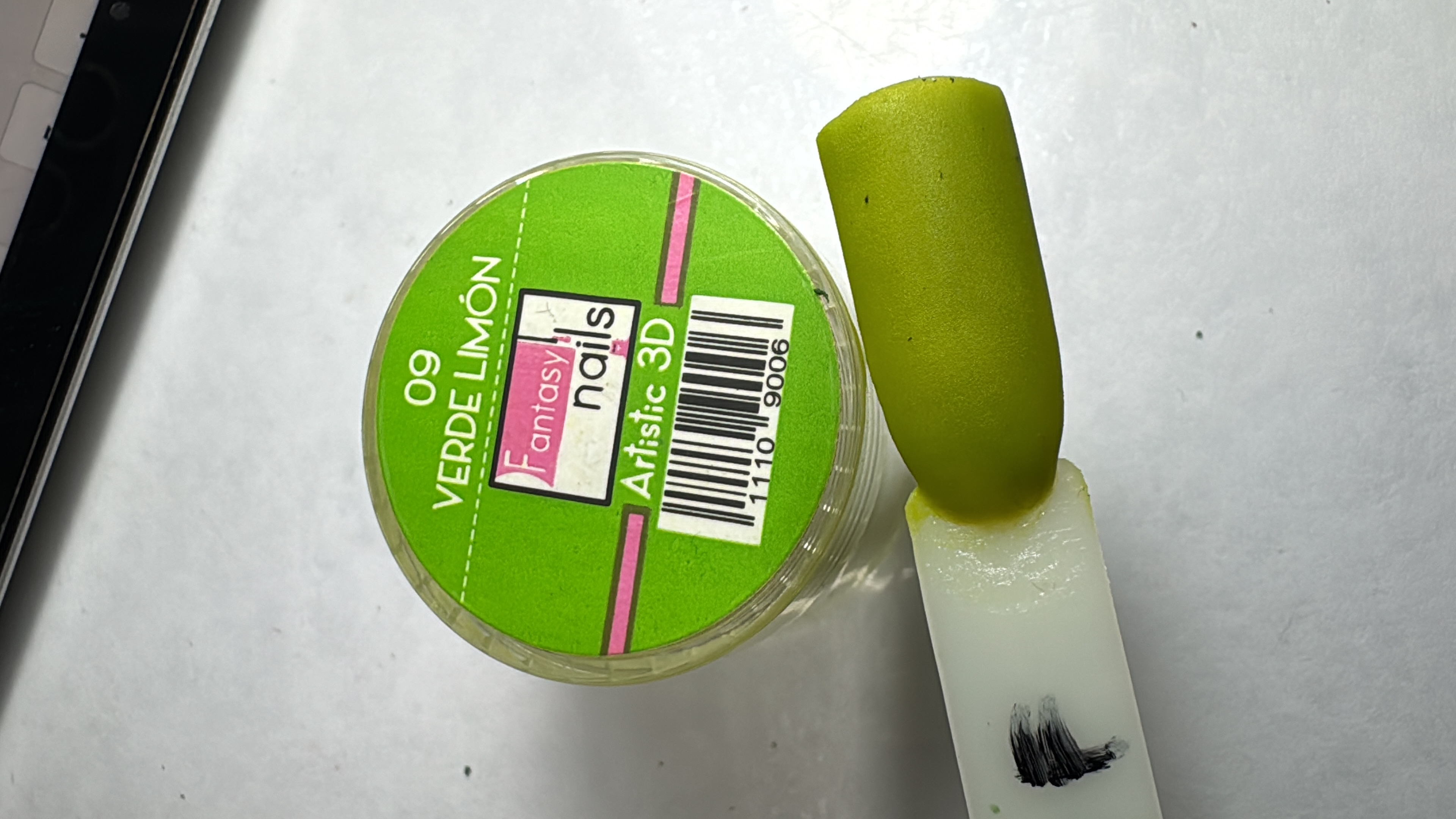 Acrílico Verde Limón 09 8g