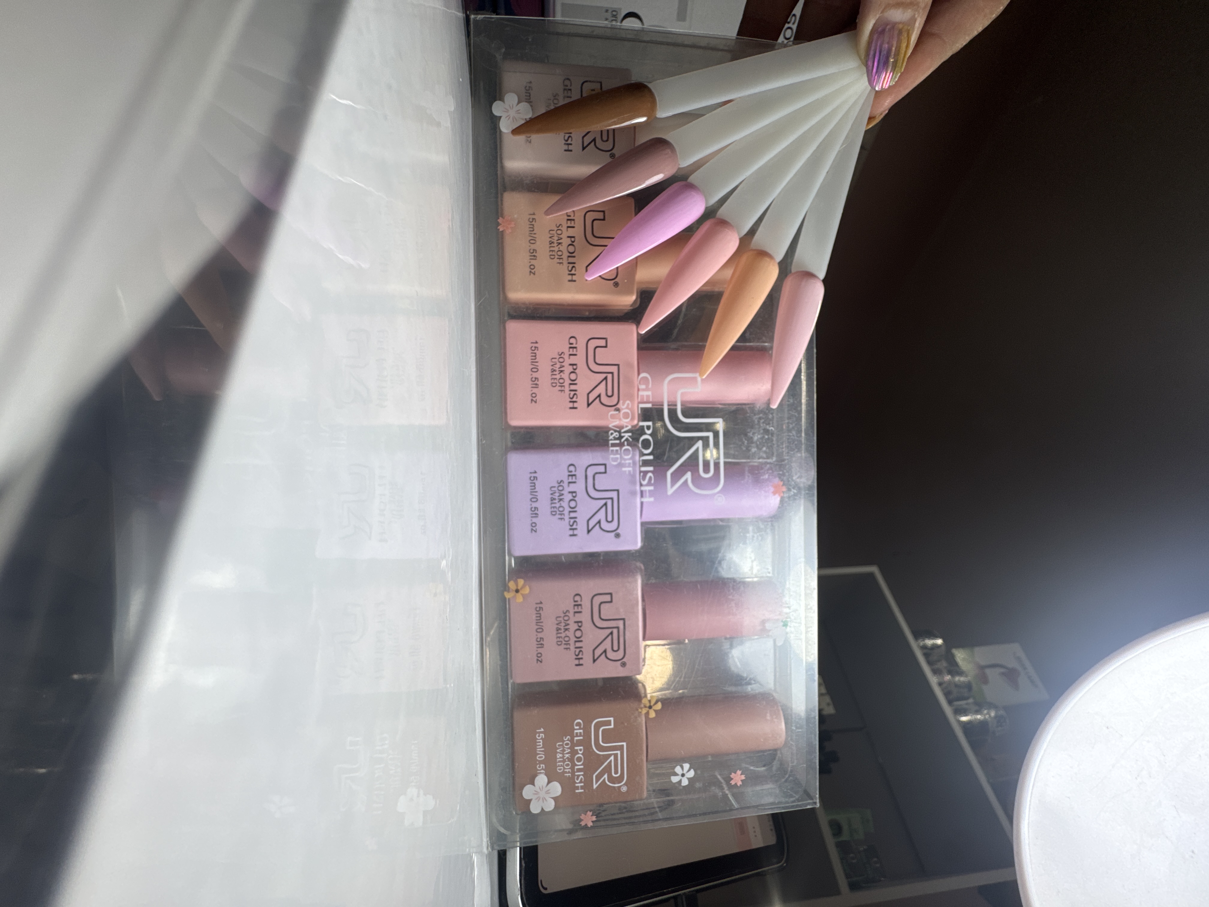 Gama de gel B 6 tonos