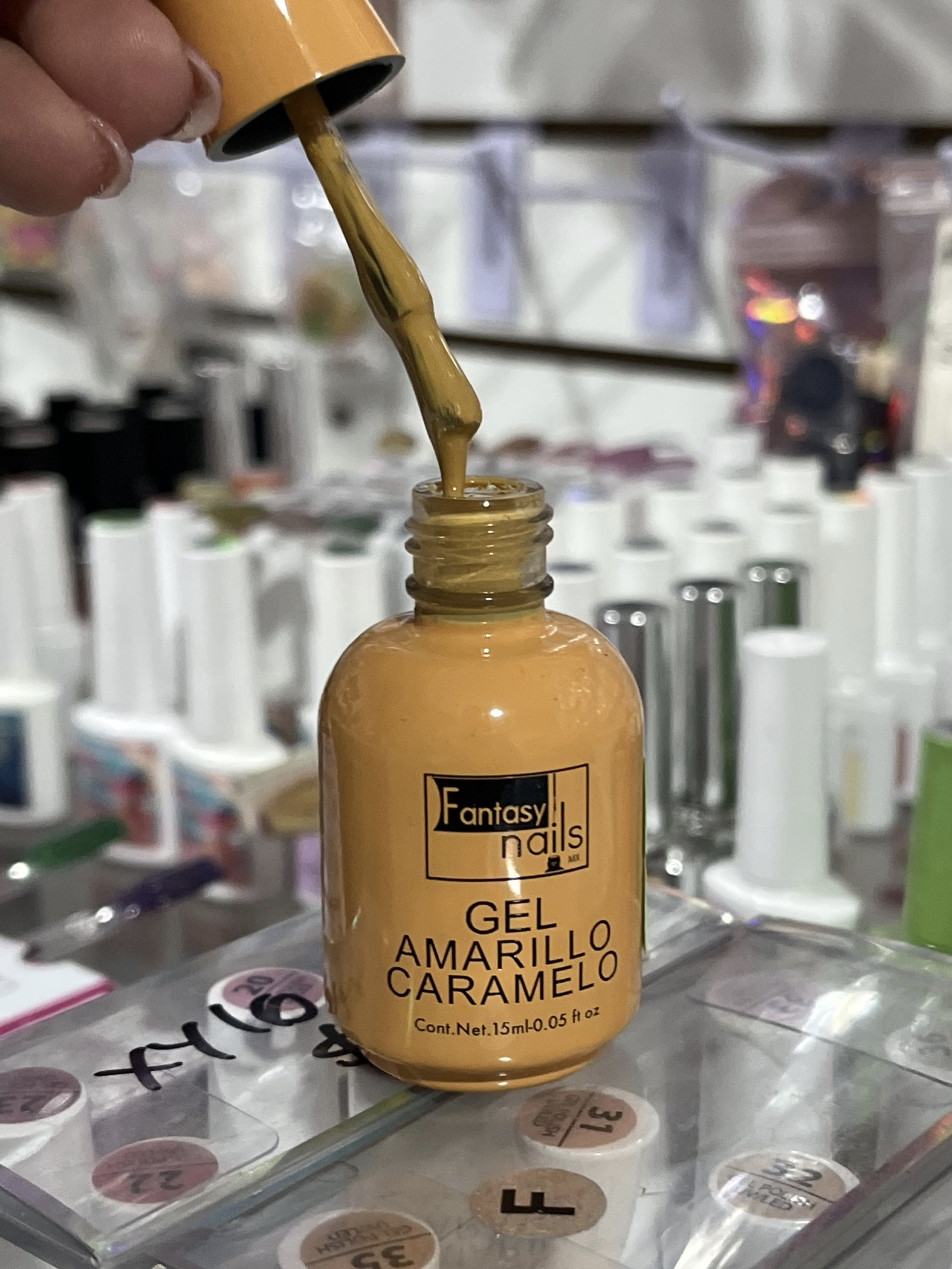 Gel amarillo caramelo #12
