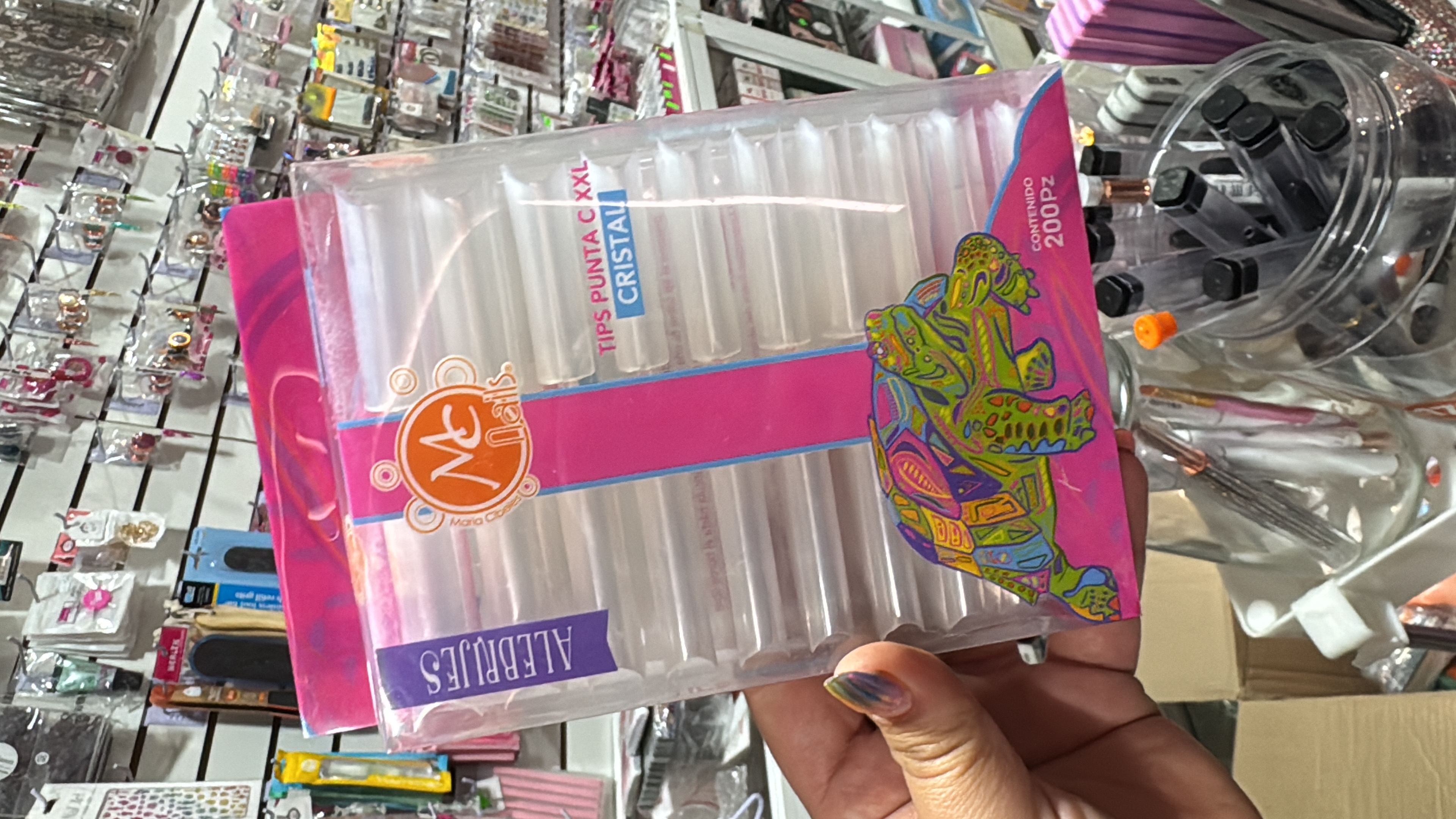 Tip punta C XXL Cristal