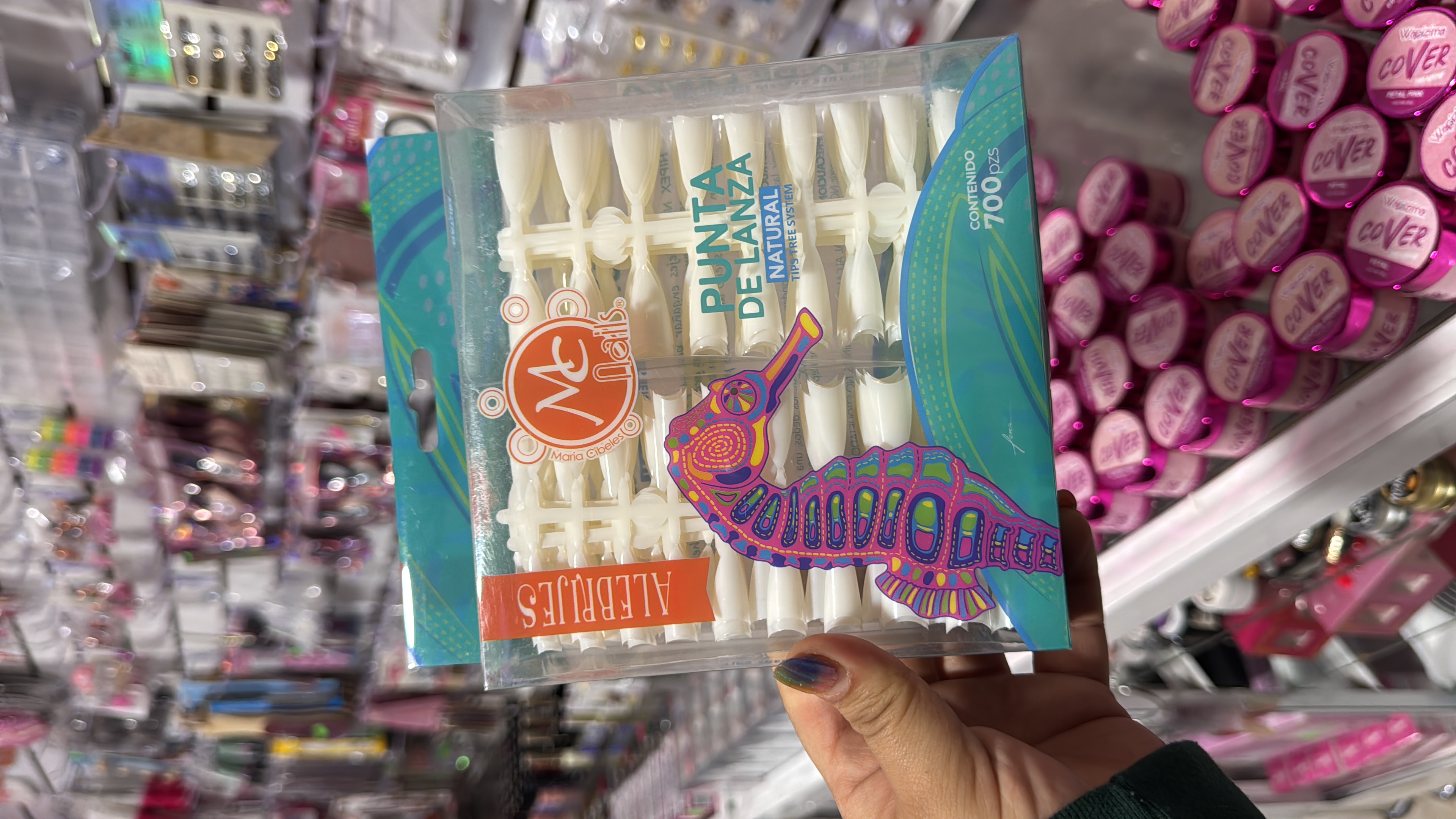 Tip Punta de Lanza Natural 700 pzs