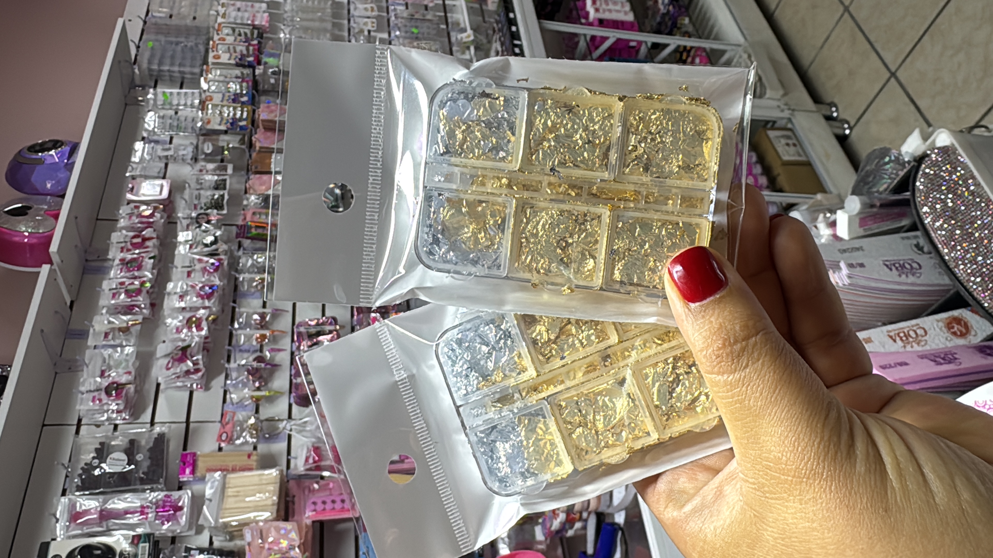 Paquete de Hoja de Oro mix (490)