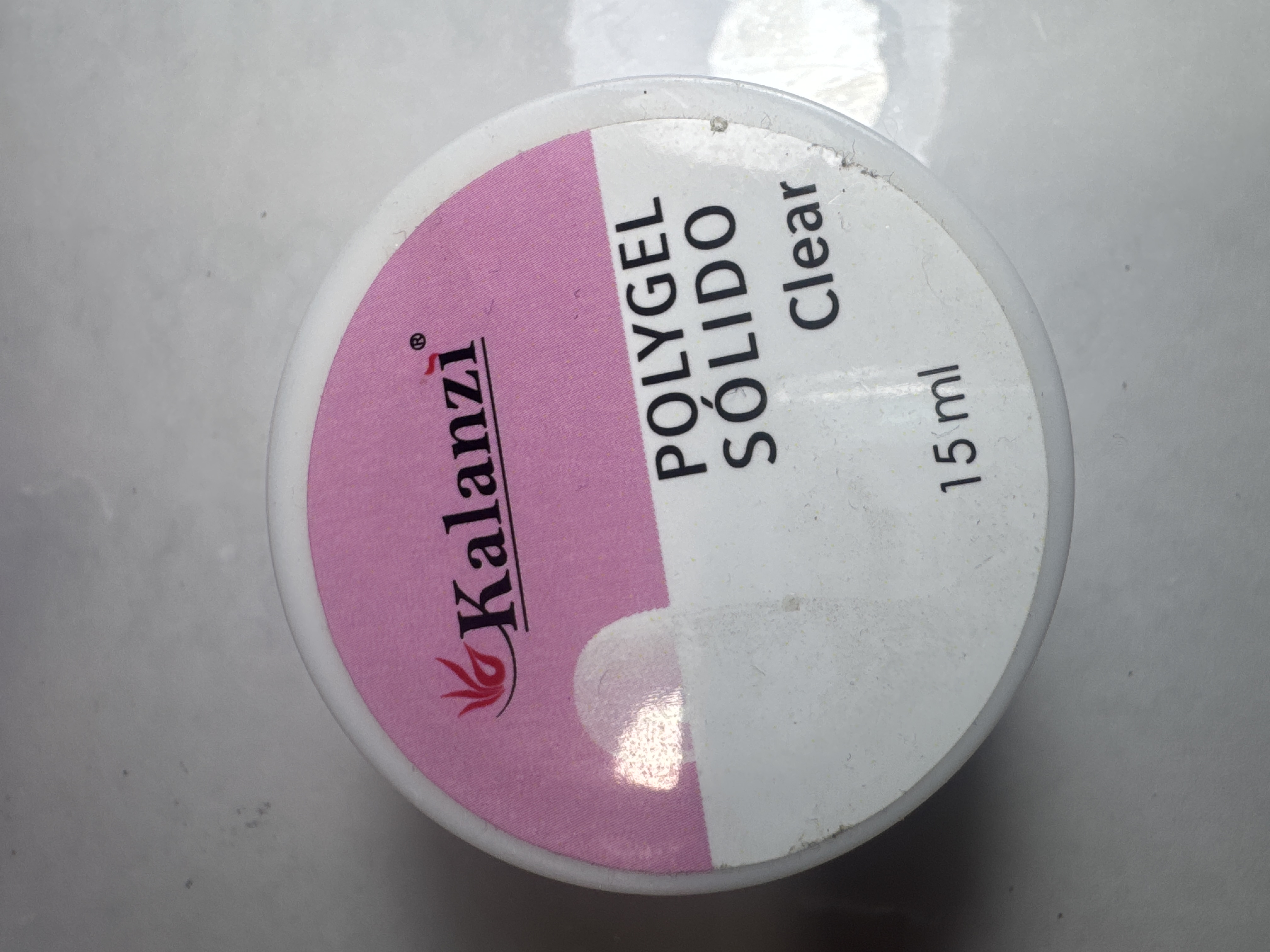 Polygel Sólido Transparente 15ml
