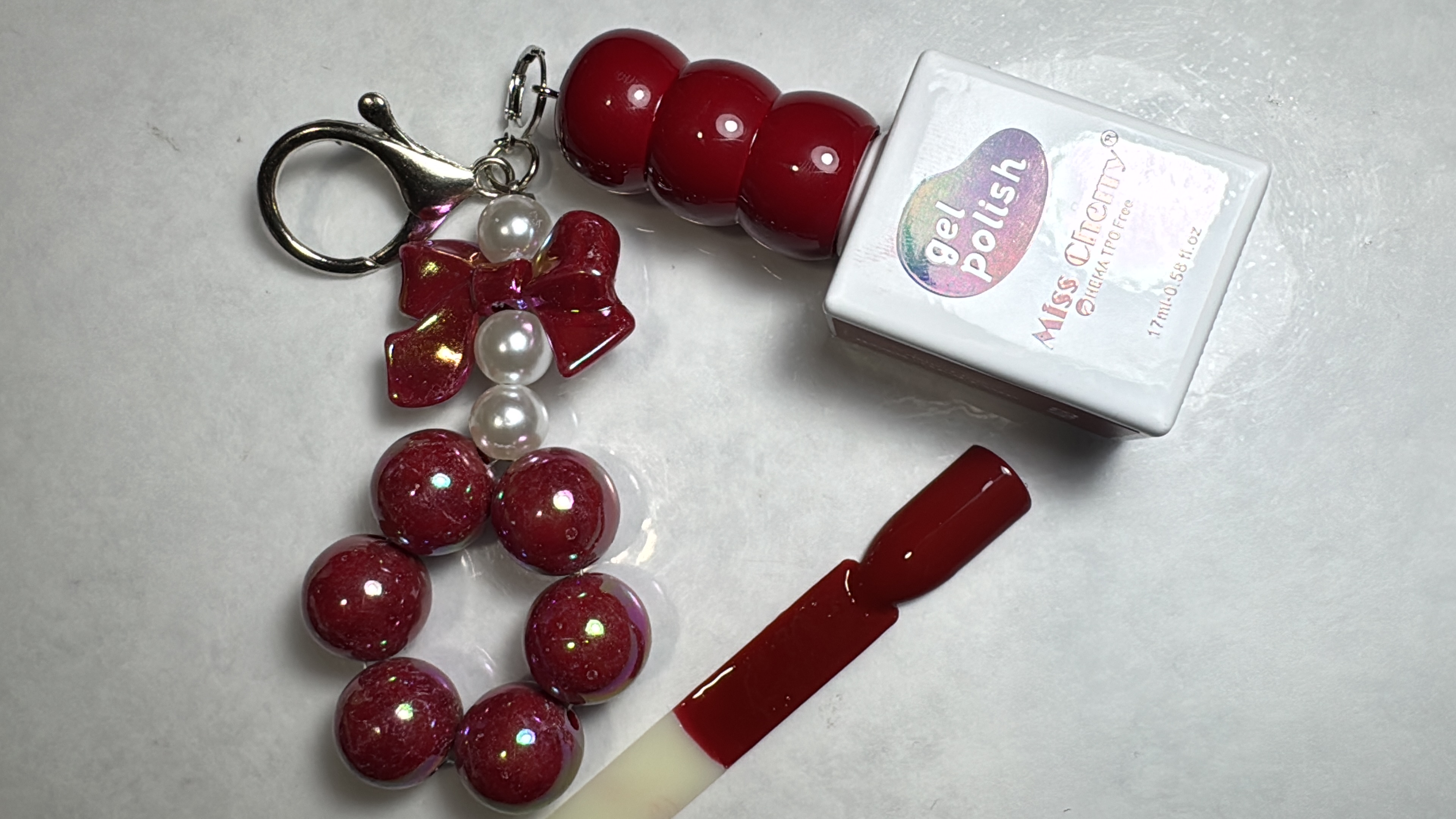 Gel A03 Miss Cherry Rojo