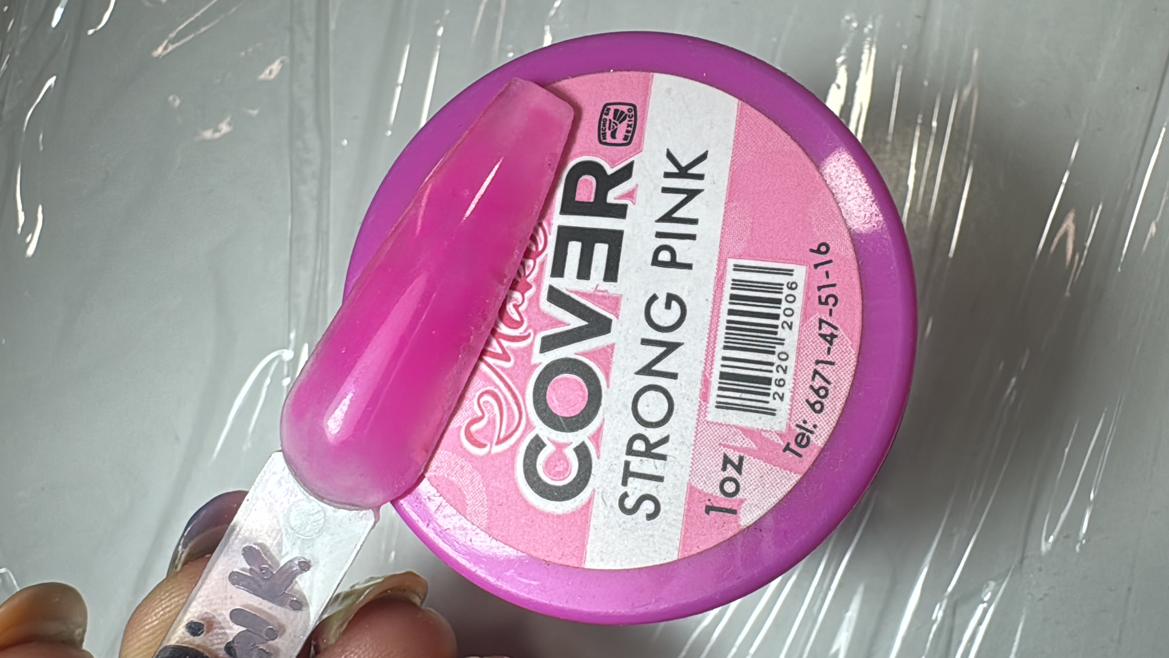 Acrílico Cover Strong Pink 1oz