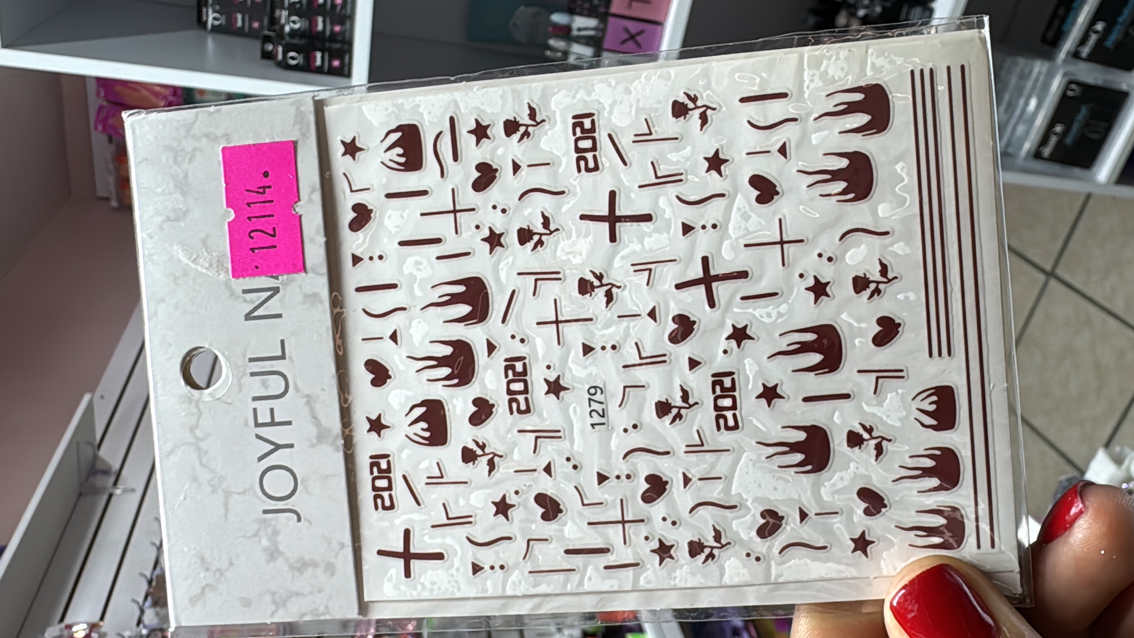 Sticker Fuego Rojo (1279)