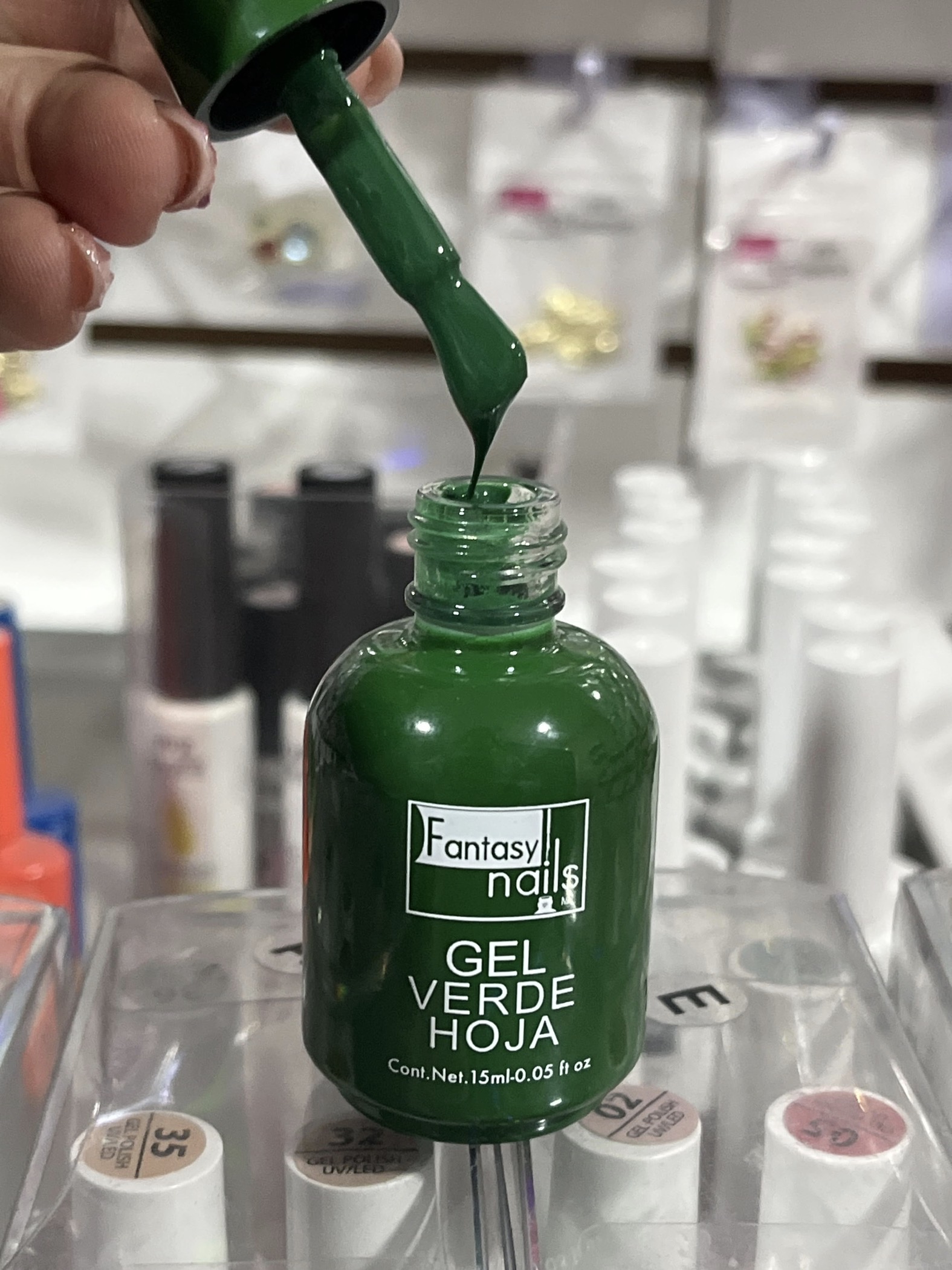 Gel verde de hoja #05