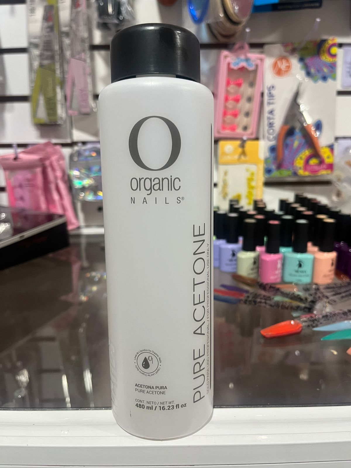 Pure acetone 480 ml organic