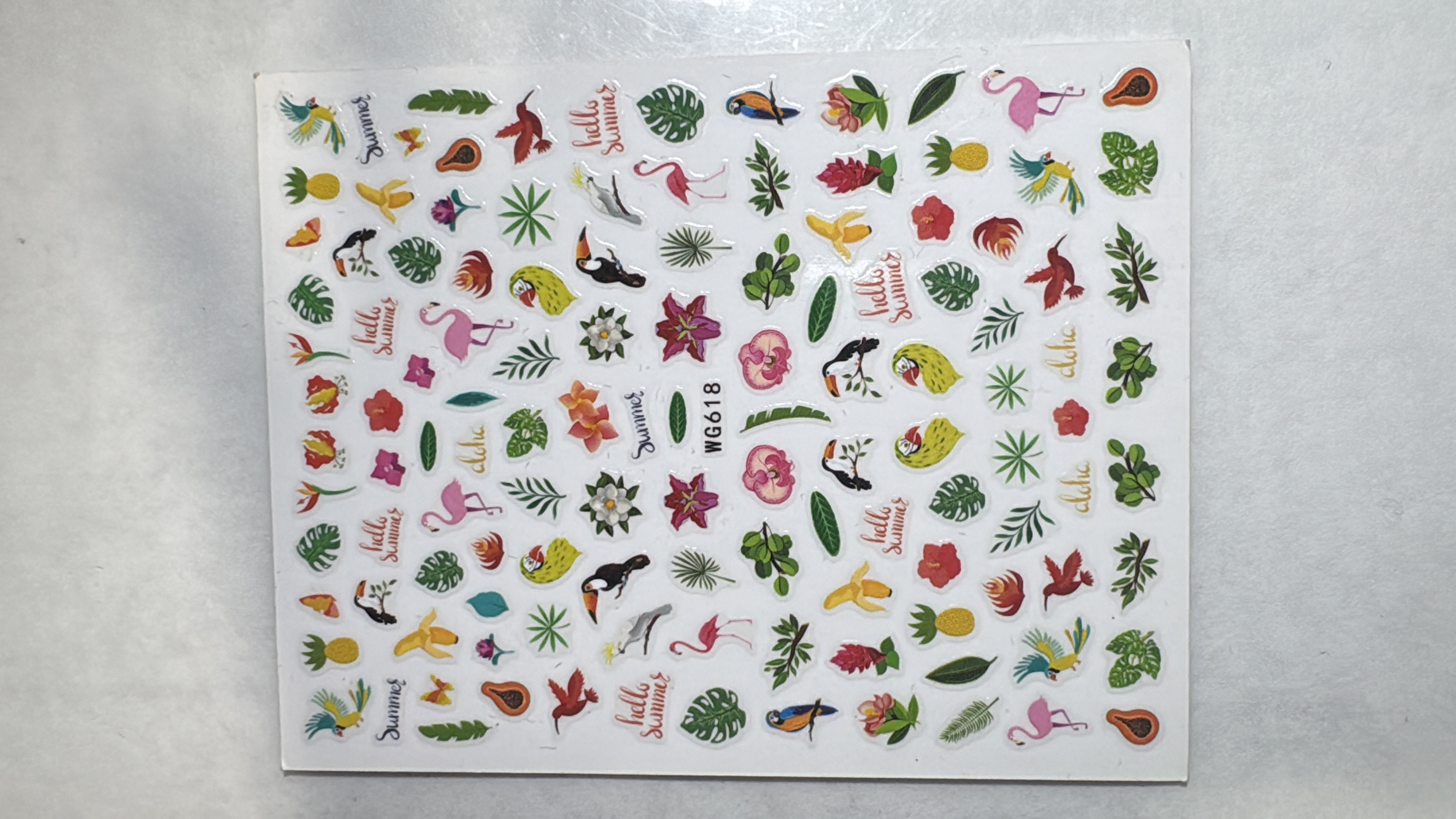 Sticker Tropical WG618