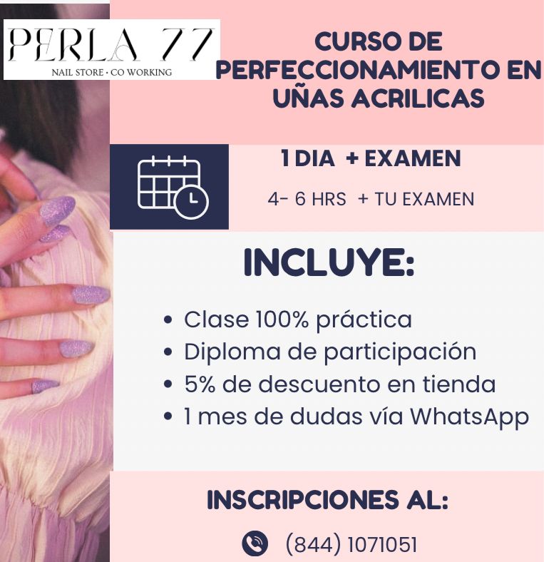 Curso de Perfeccionamiento en Uñas Acrílicas