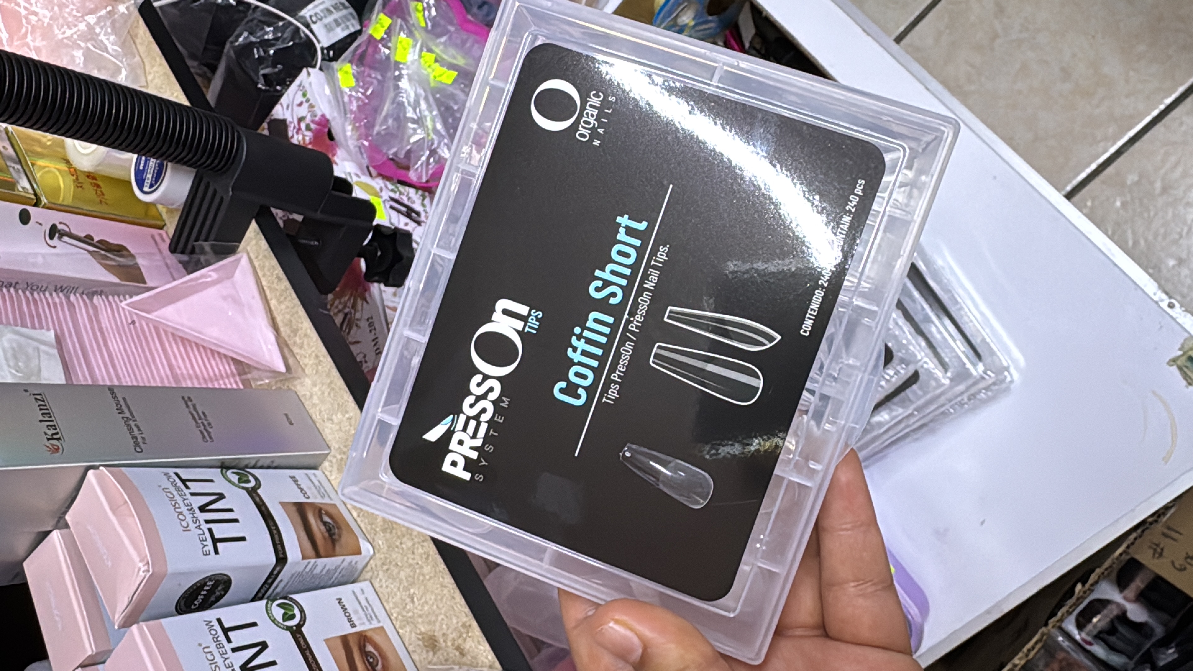 Tip Press On Coffin Short 240 pcs