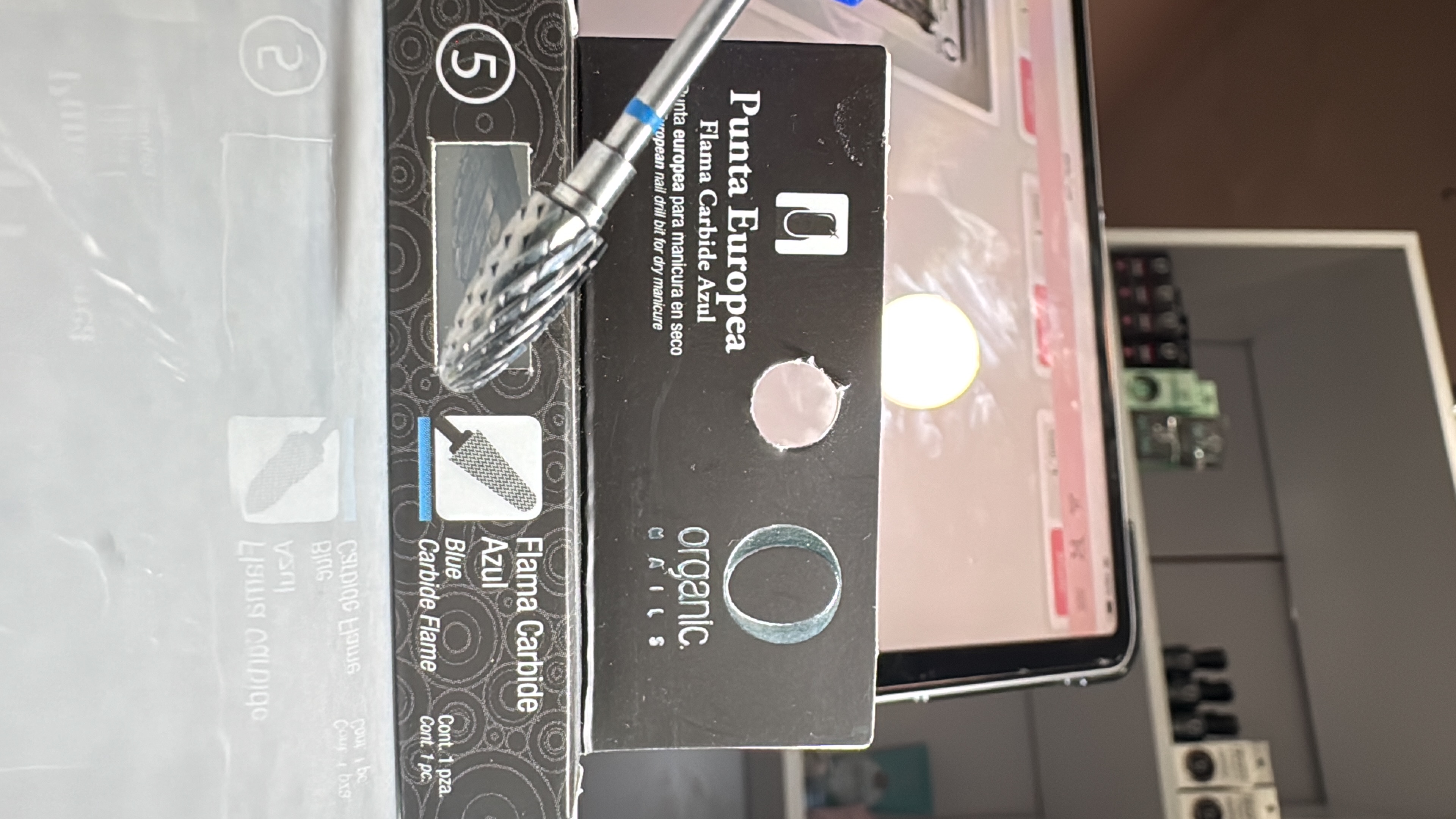 Punta Europea Flama Carbude Azul