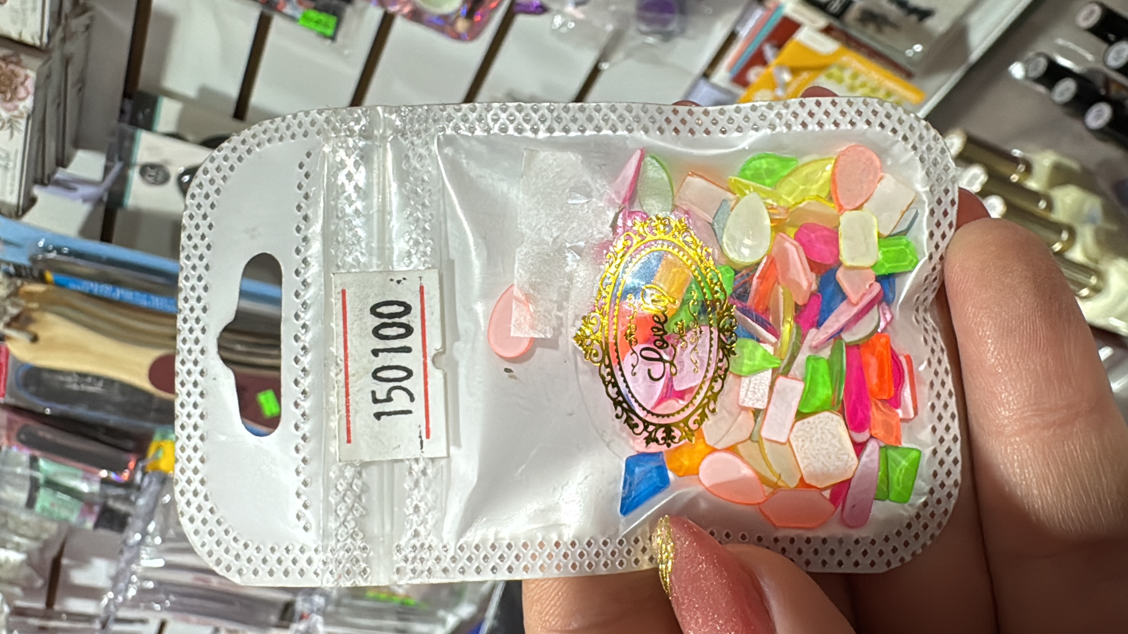 Paquete de cristales Fosforescentes (Neón)