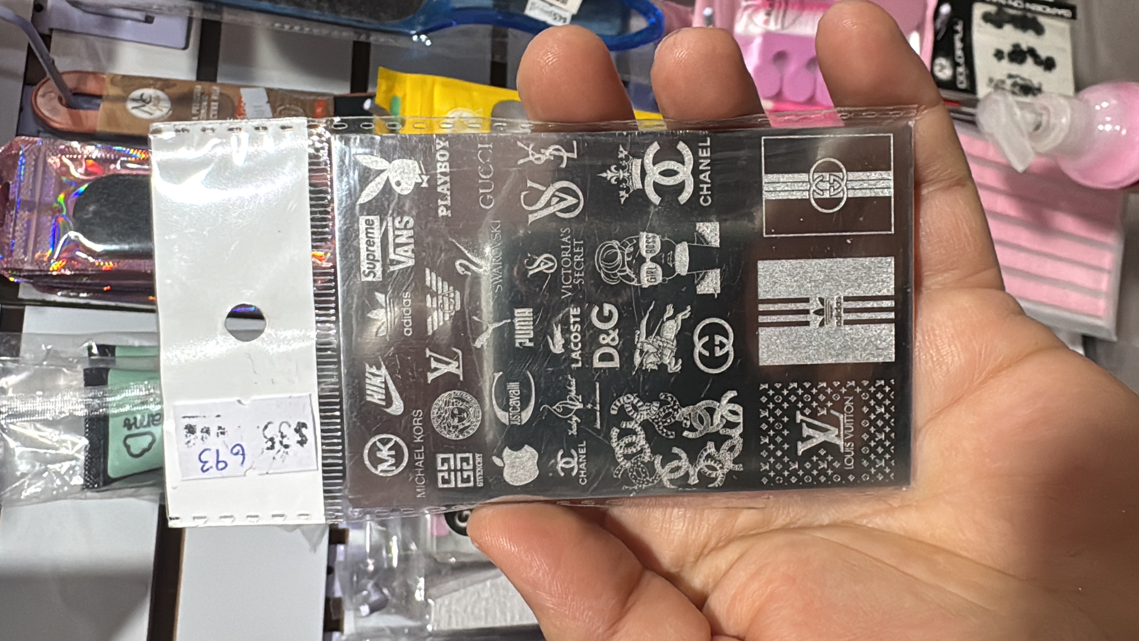 Placa de sellos matalica #3