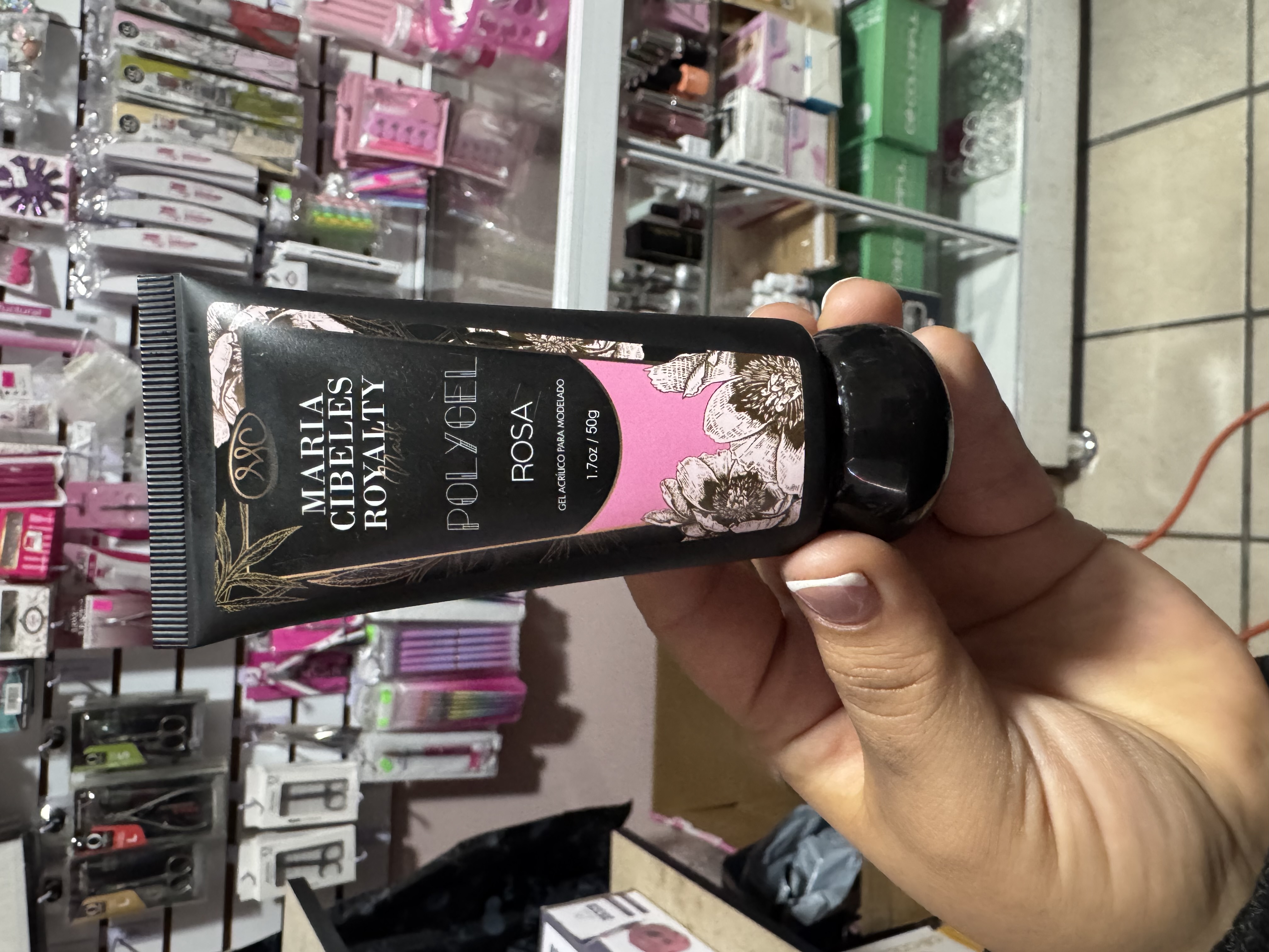 Polygel María Cibeles Rosa