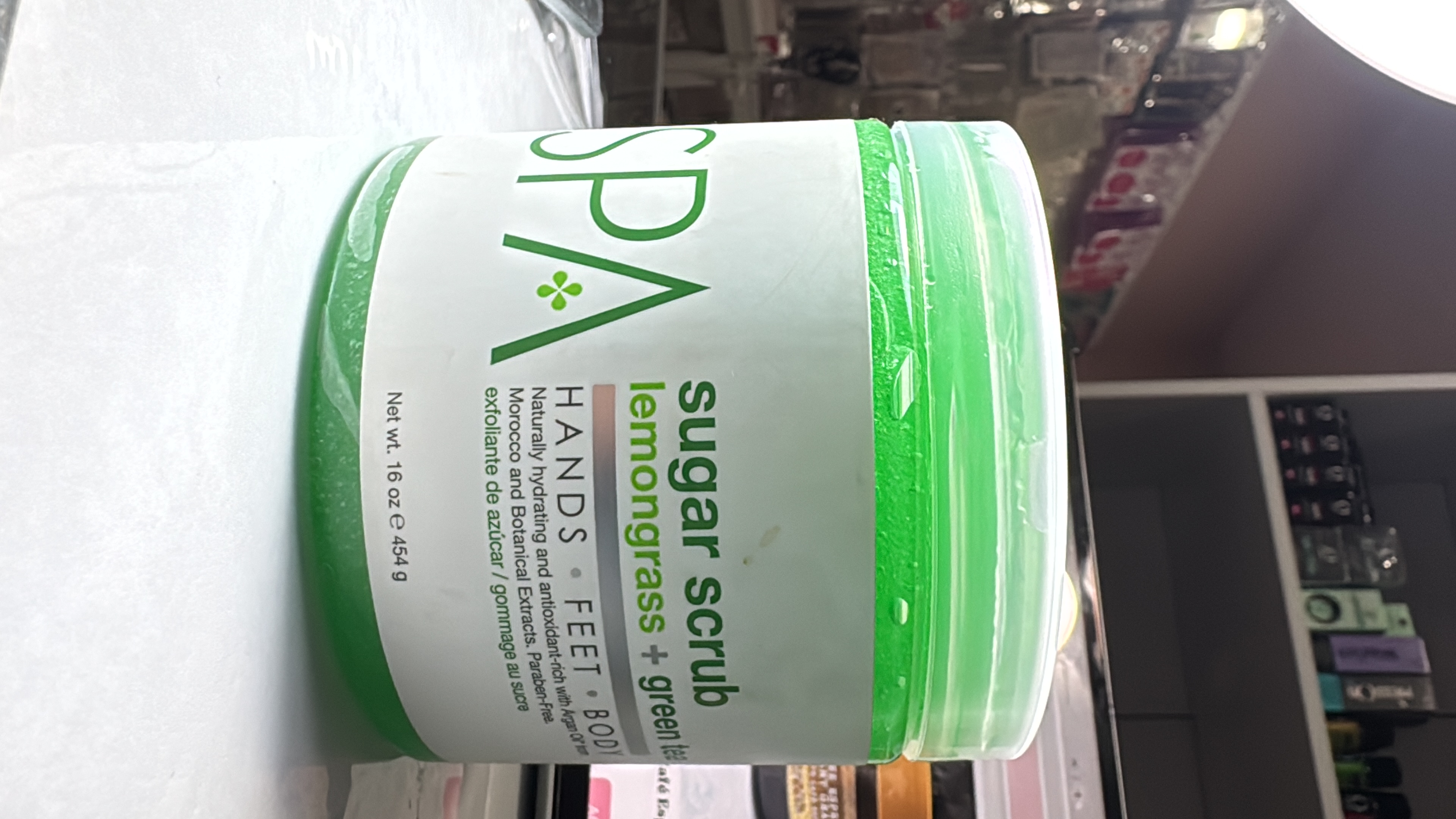 Exfoliante Green Tea 454g