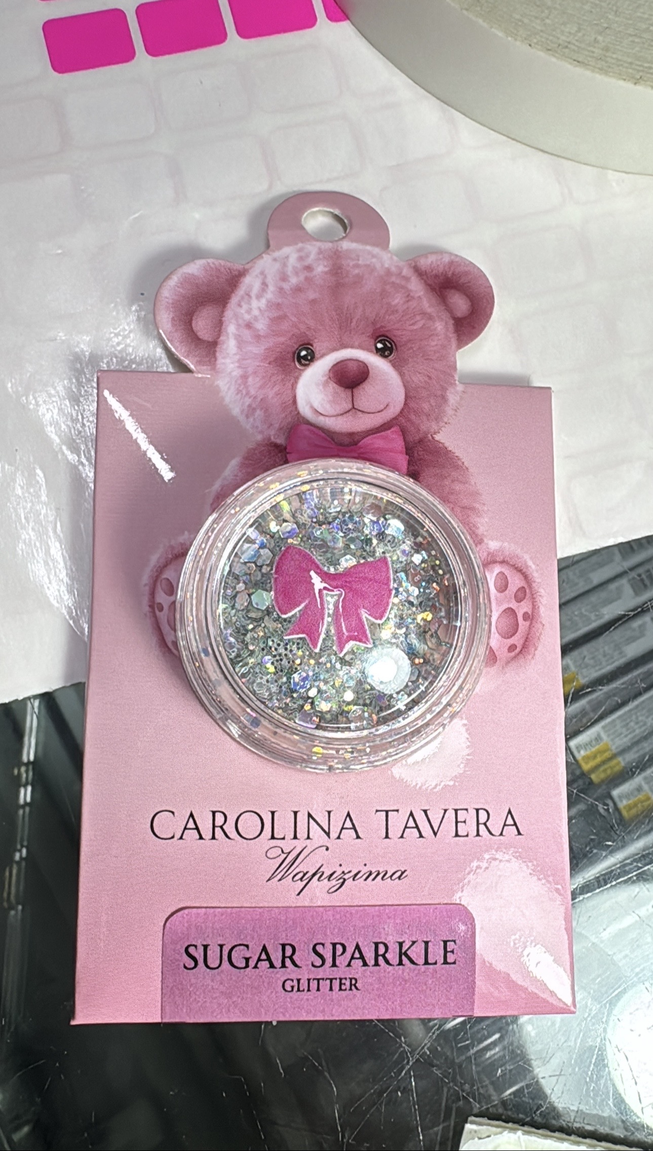 Sugar Sparkle Glitter Teddy