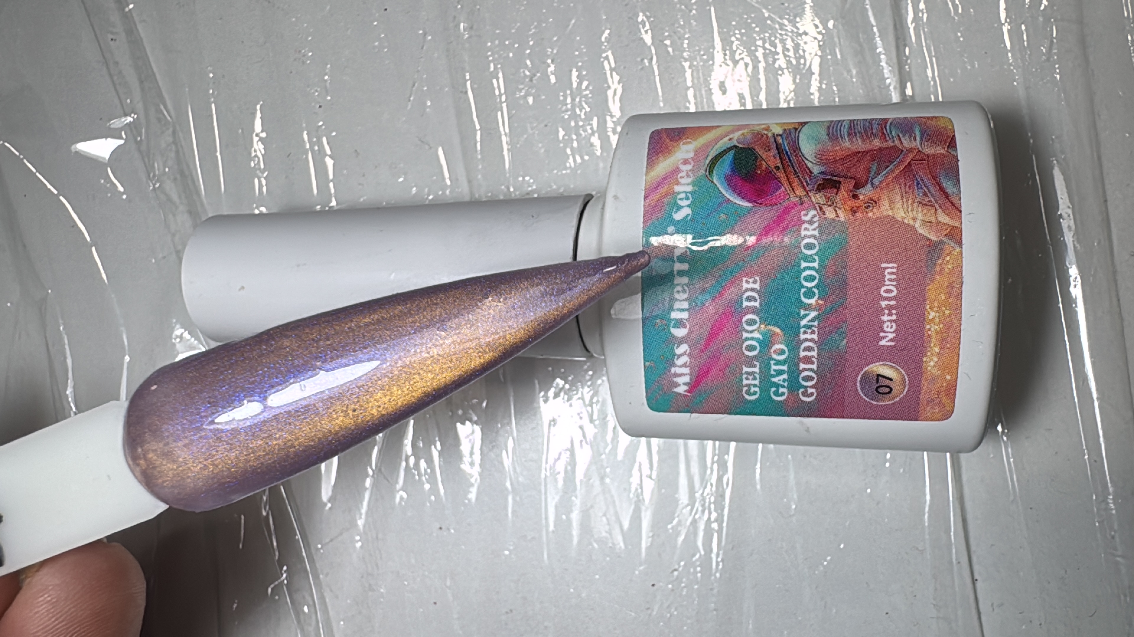 Gel Ojo de Gato Golden Colors #07