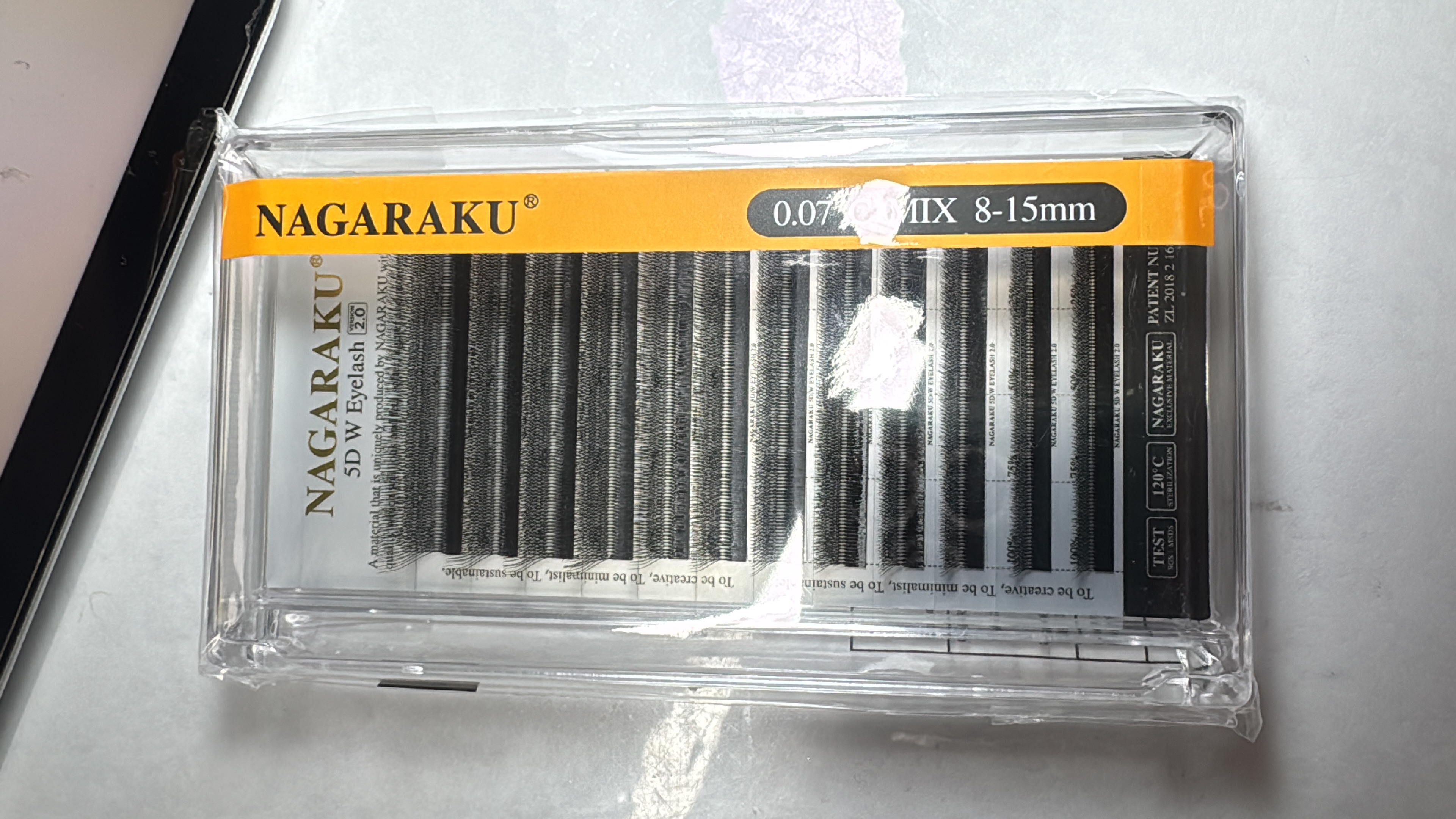 Pestaña 5D W 2.0 1x1 0.07C MIX (281)