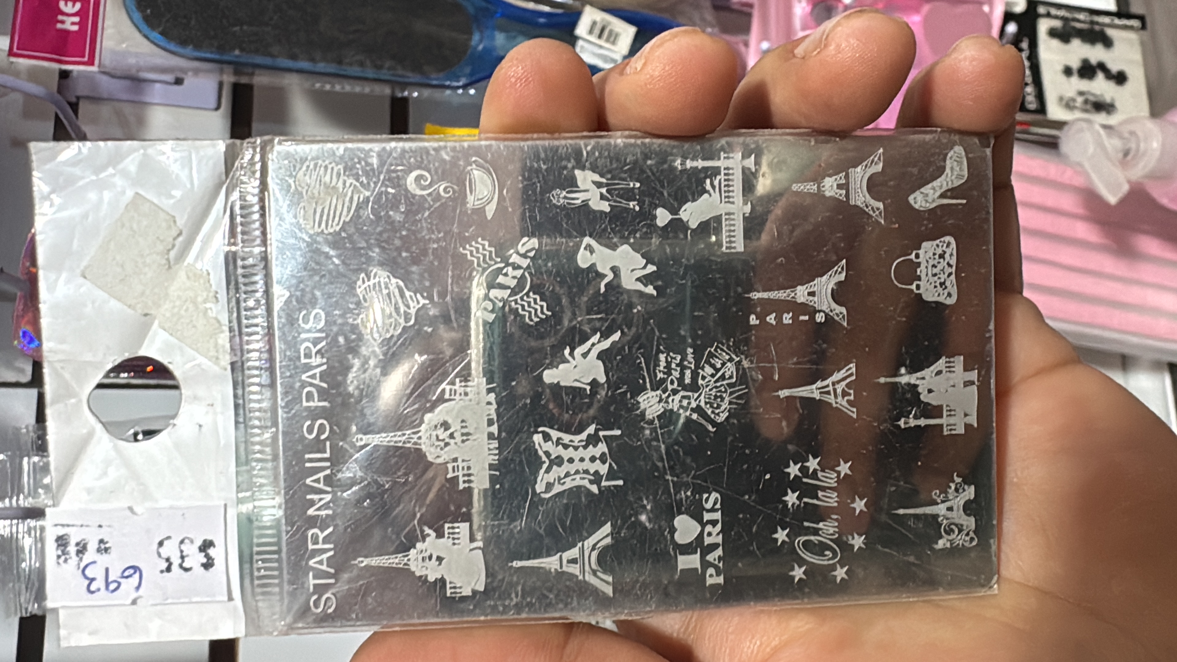 Placa de sellos metálica #4