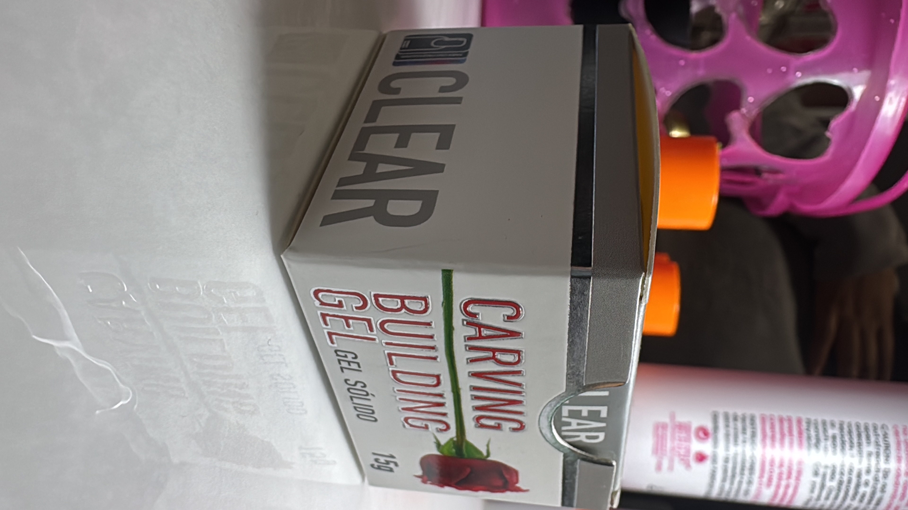 Carving Building Gel CLEAR 15g