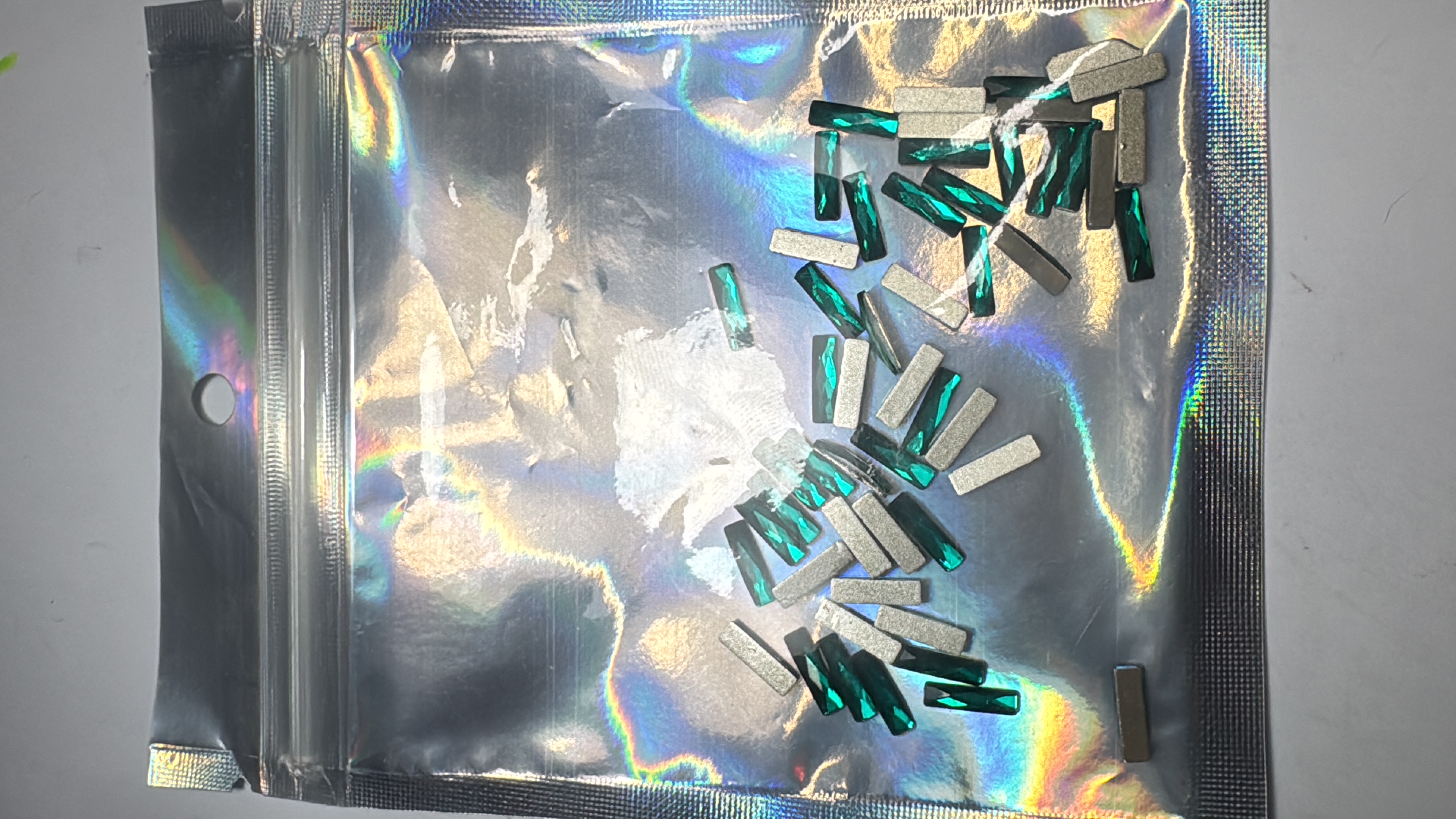 Cristal Esmeralda Rectángulo (456)