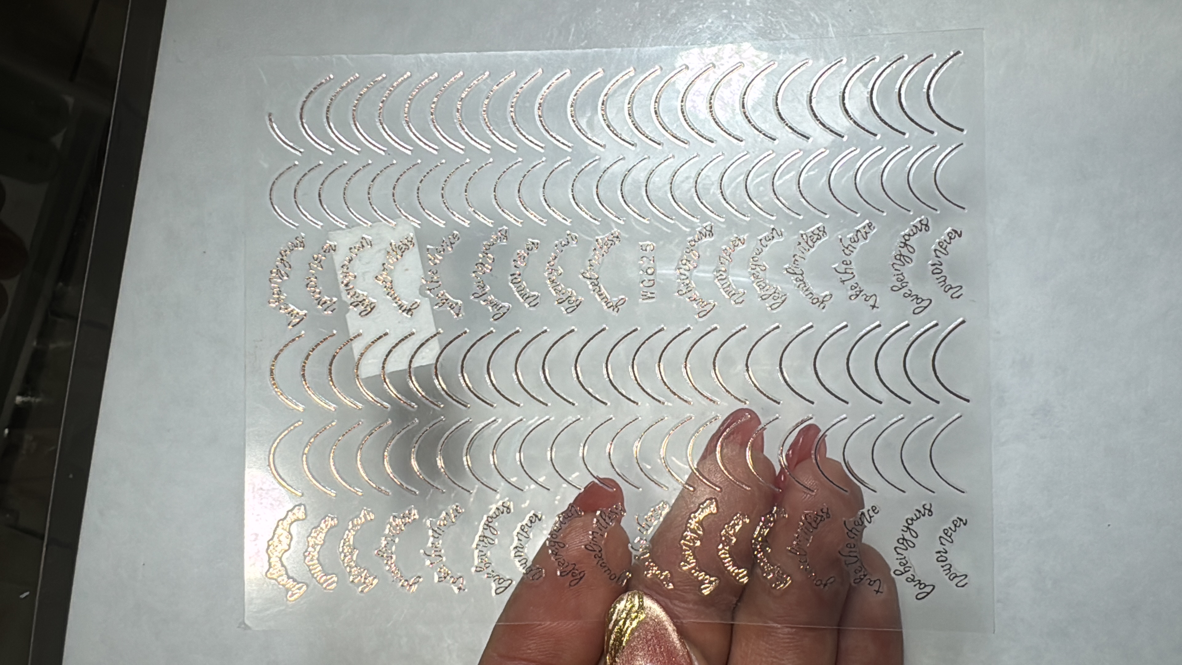 Sticker French Dorado