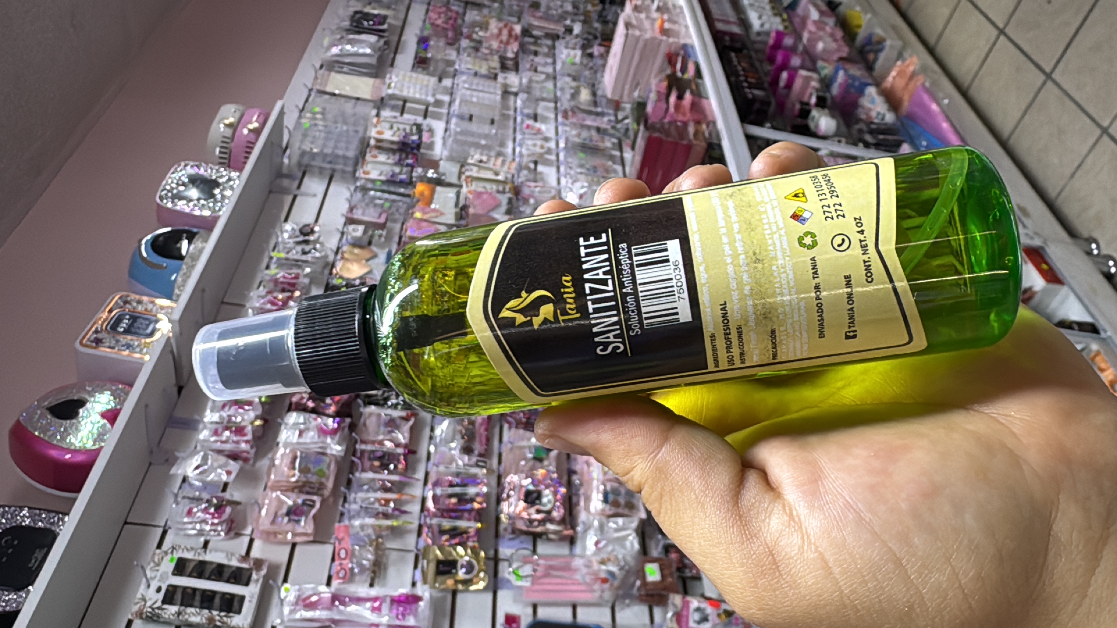 Sanitizante Aroma Kiwi 4oz