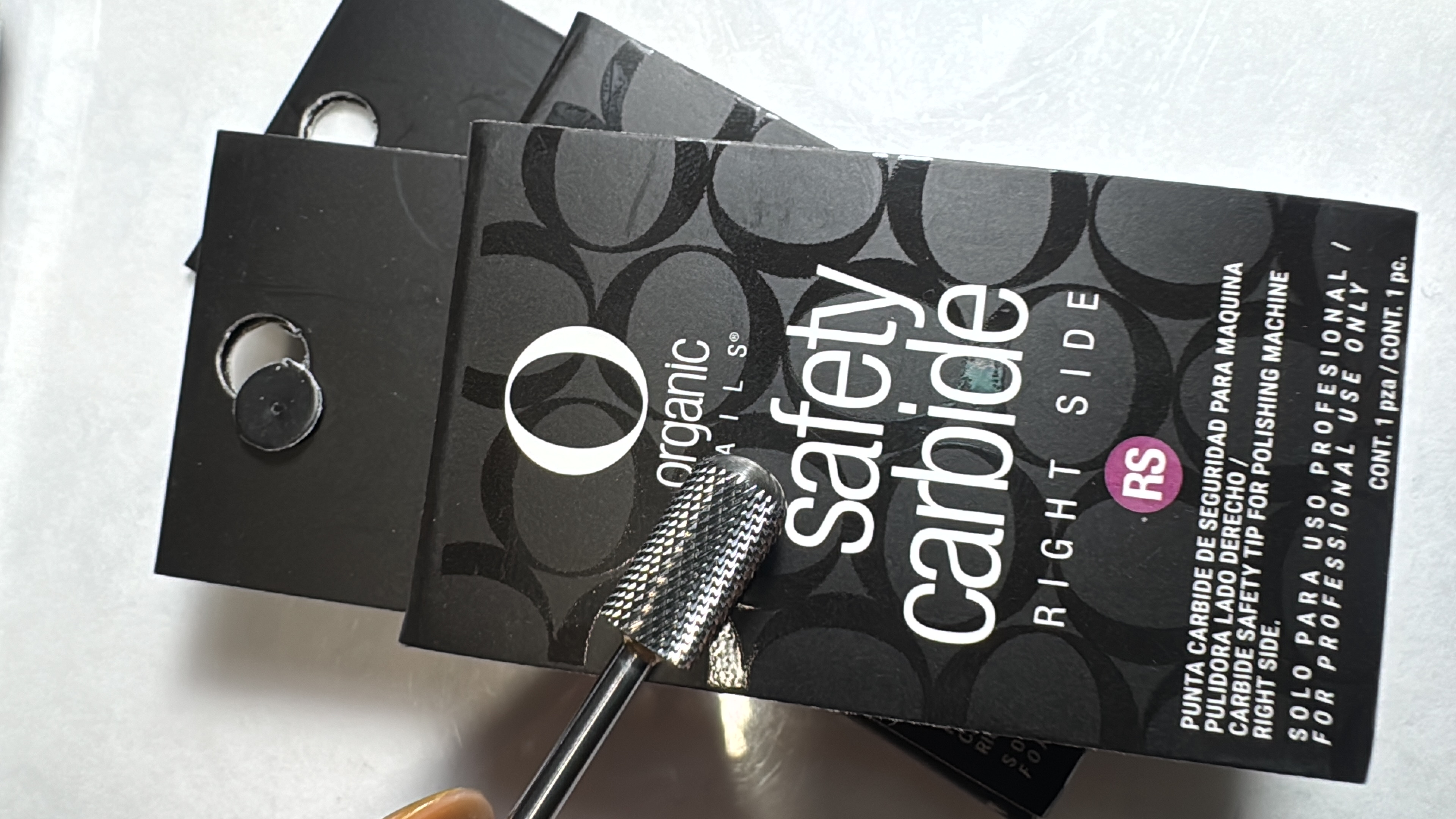 Punta Carbide Seguridad Derecho