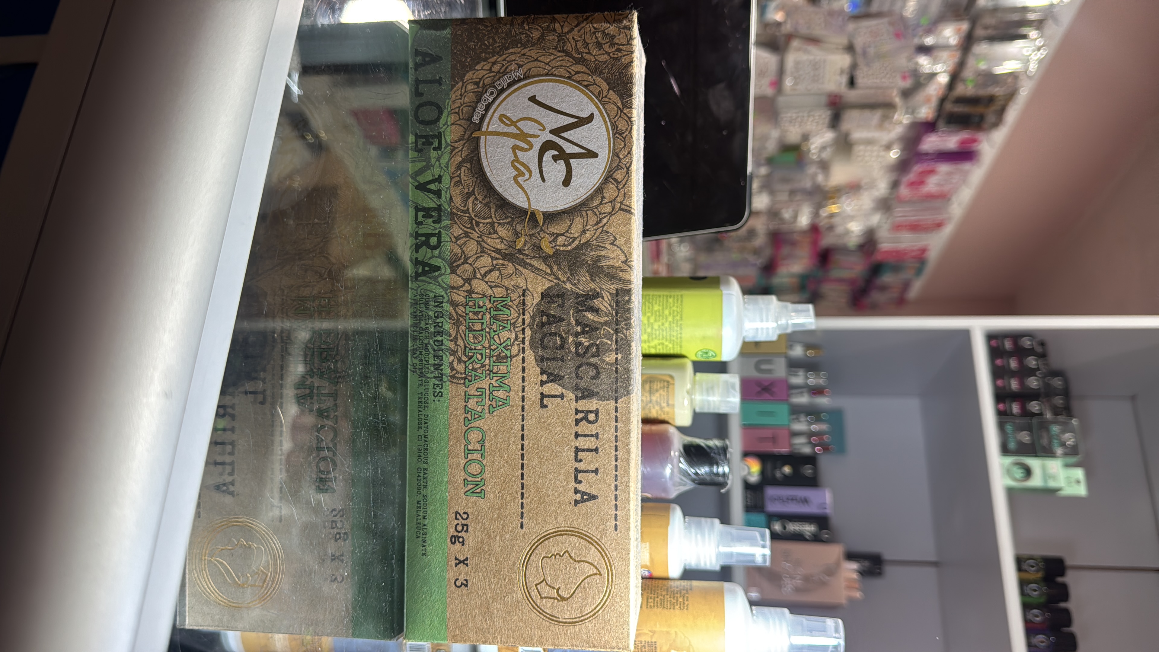 Mascarilla Facial Aloe Vera 25g x3