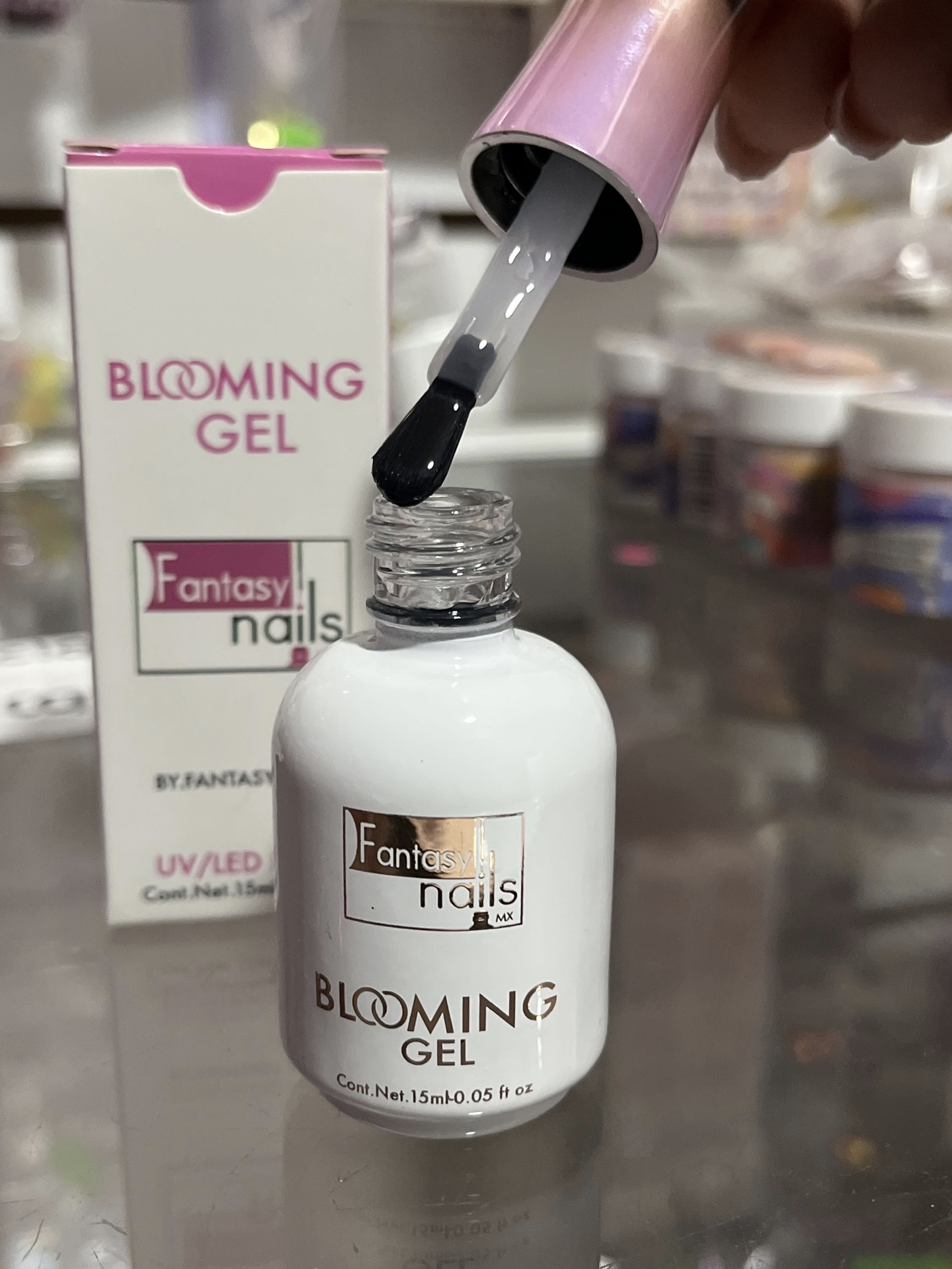 Blooming gel