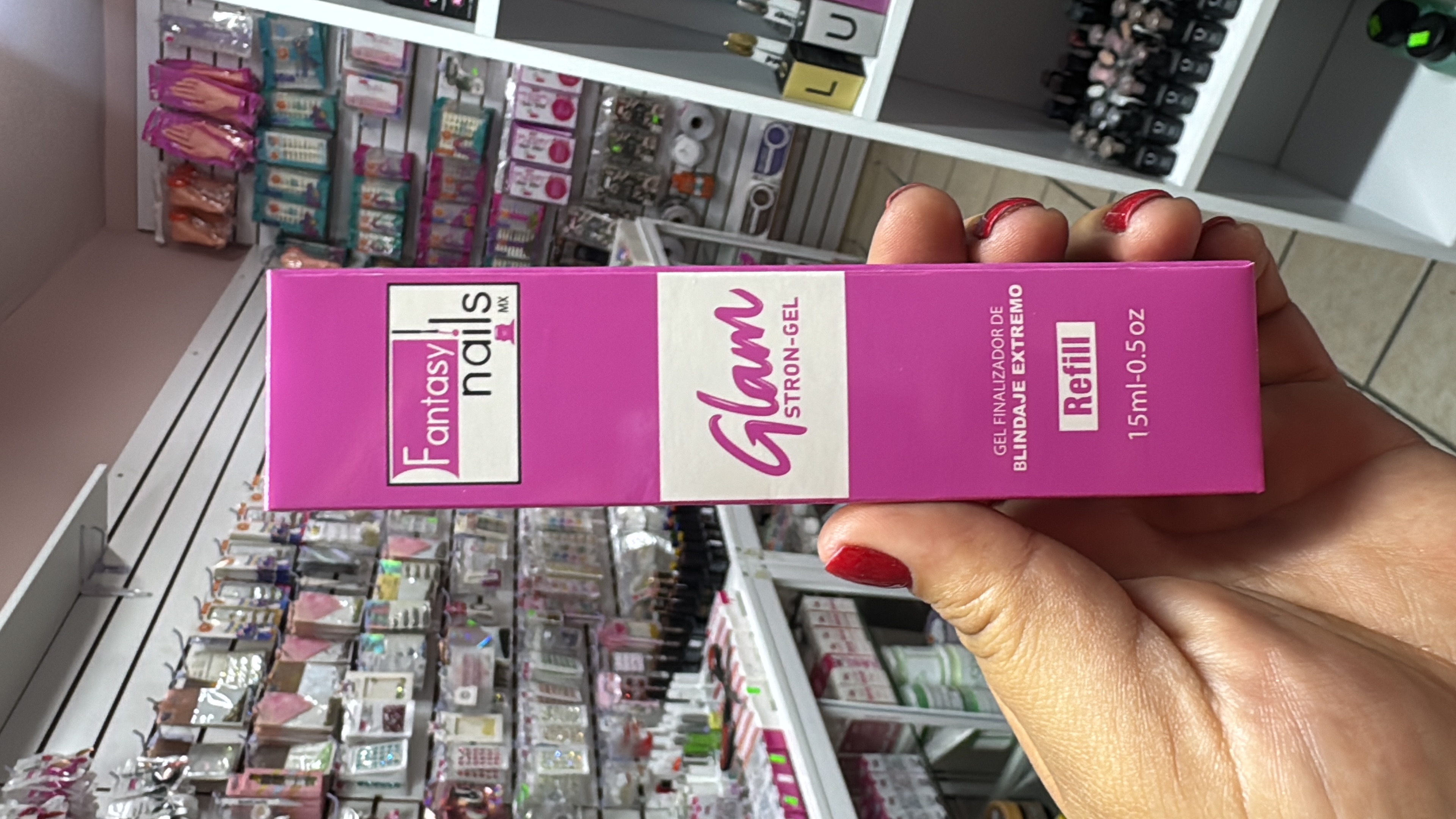 Refill Glam Gel Finalizador