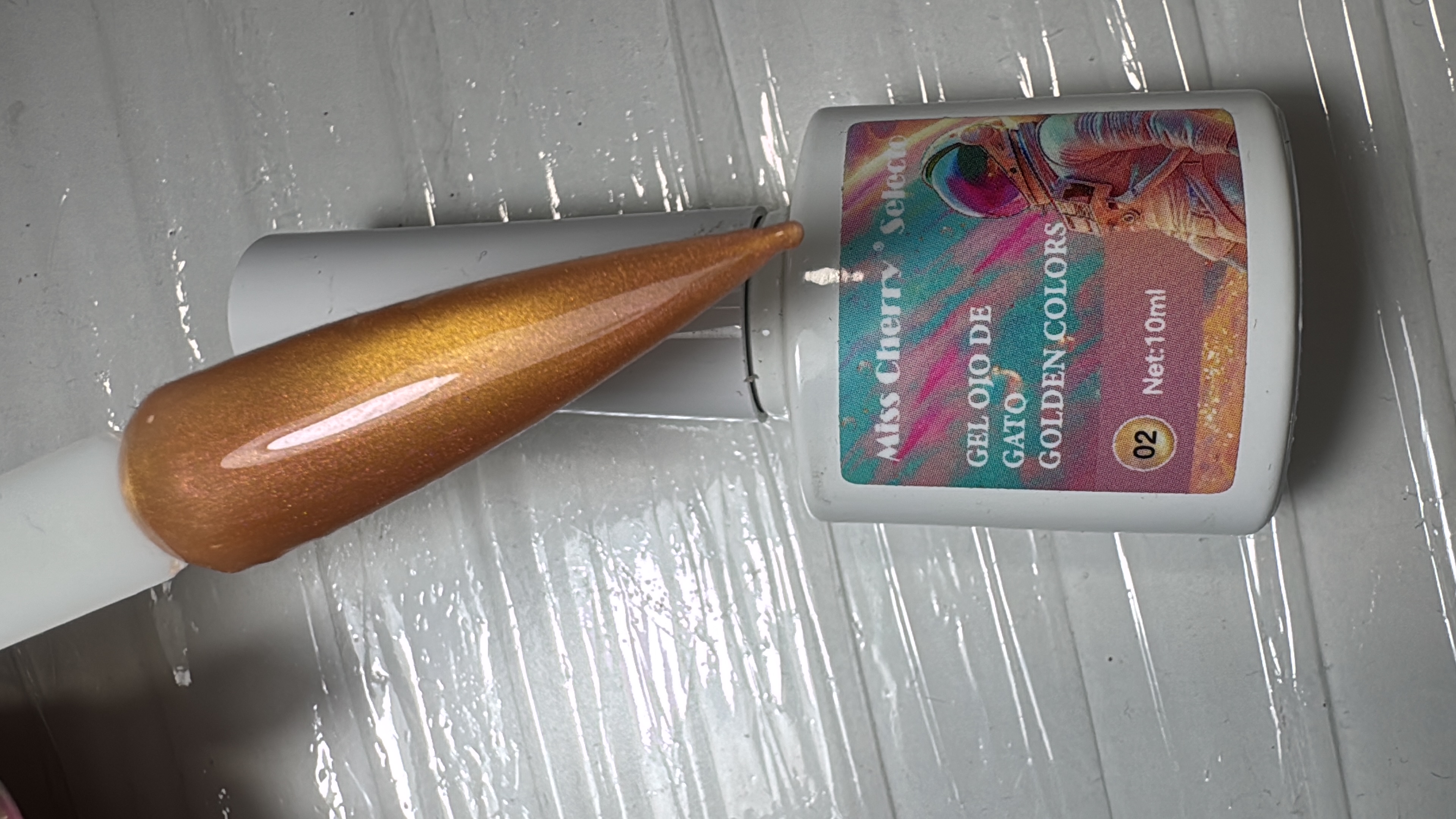 Gel ojo de gato Golden colors #02