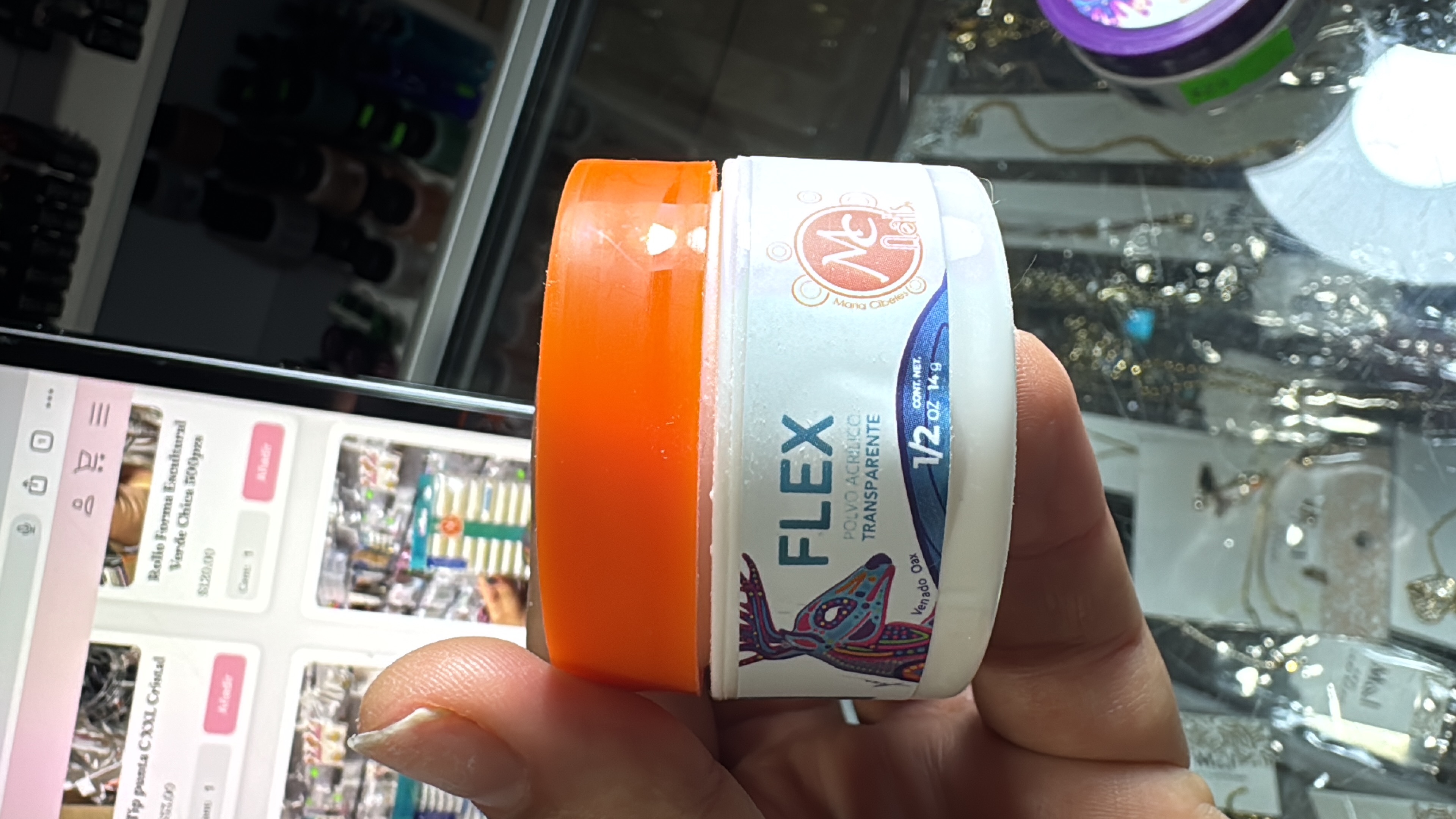 Acrílico Transparente Flex 1/2 oz