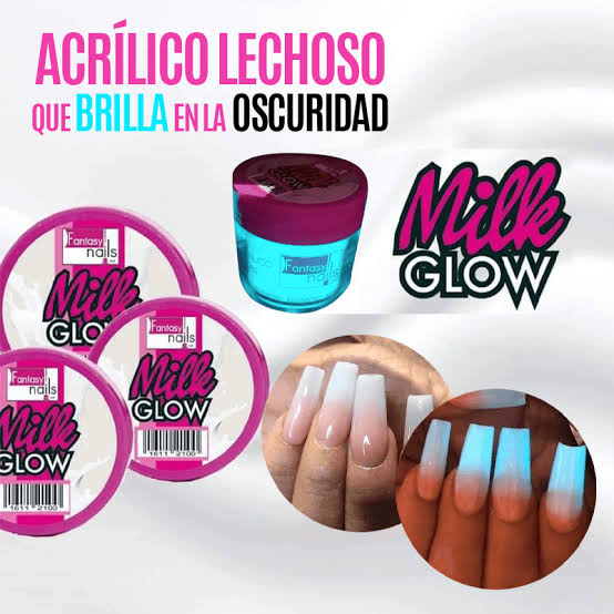 Acrílico Milk GLOW 1 oz