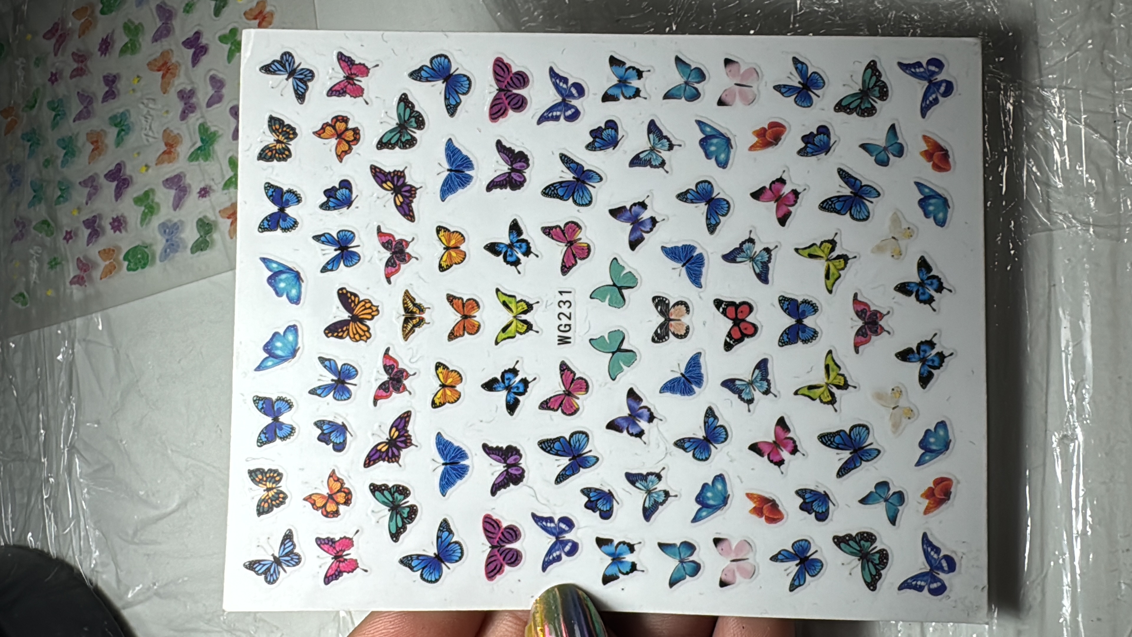 Sticker mariposa WG231 (36)
