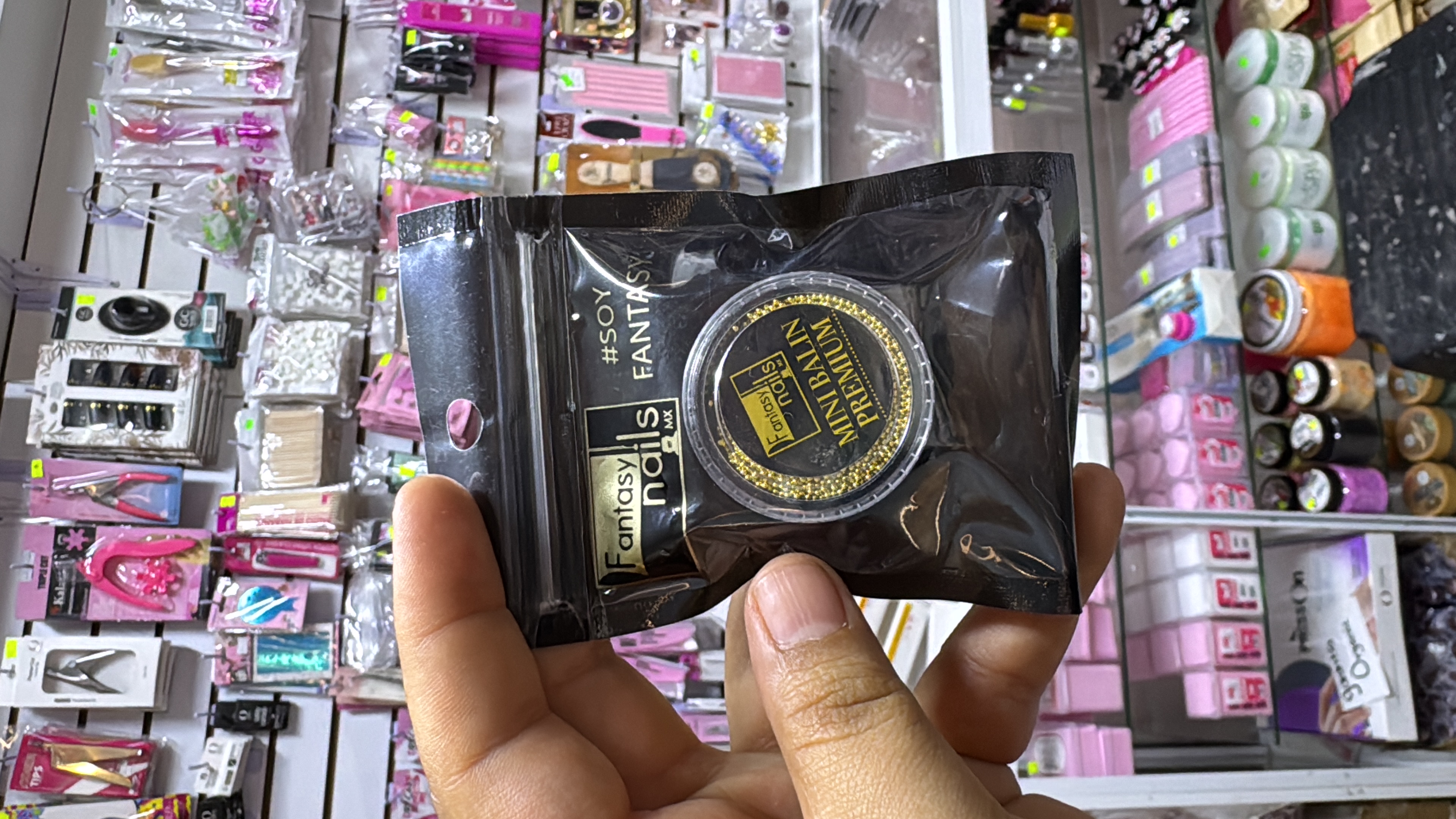 Balín premium mini dorado (421)