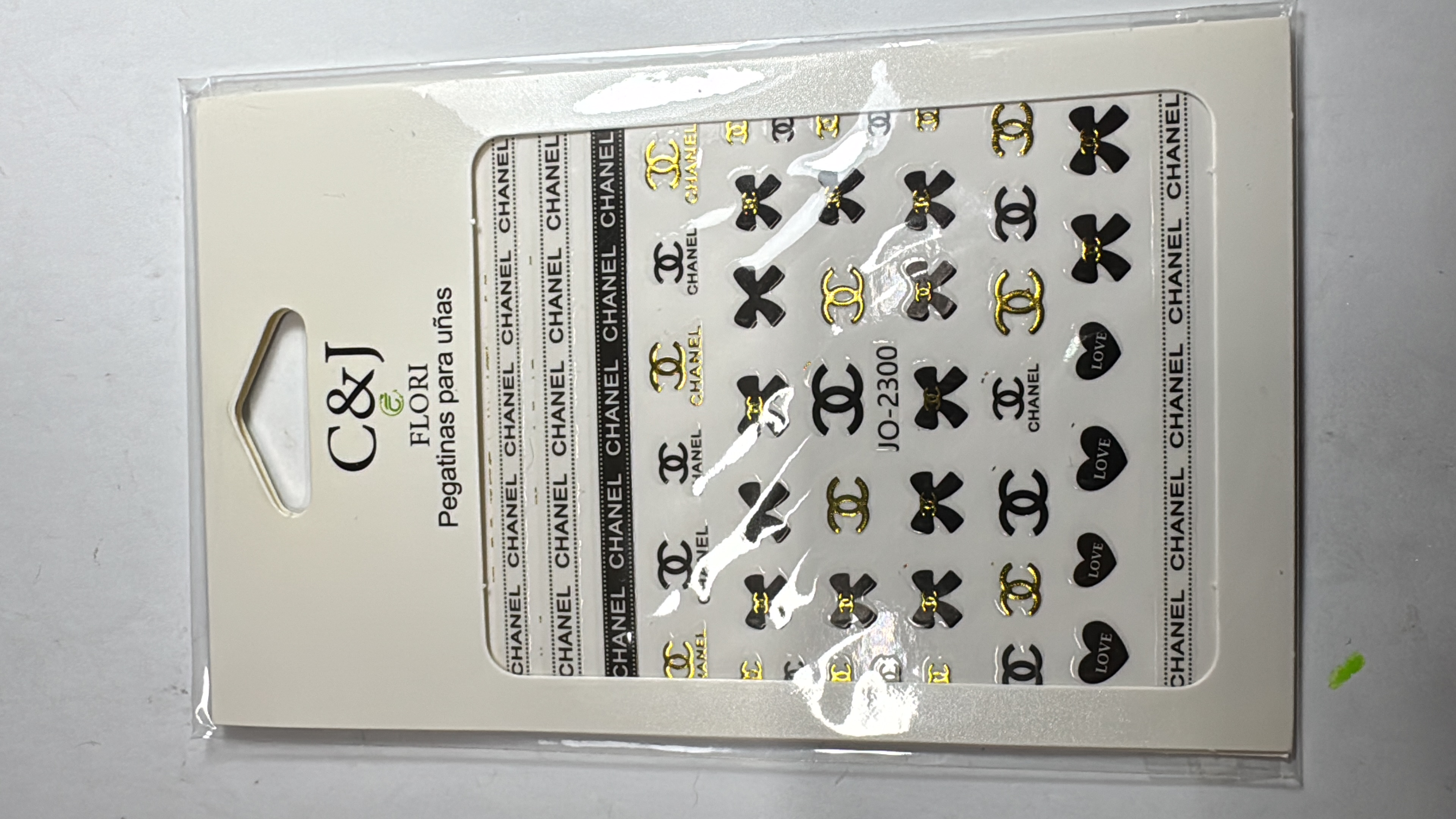 STICKER Chanel Negro (JO-2300)