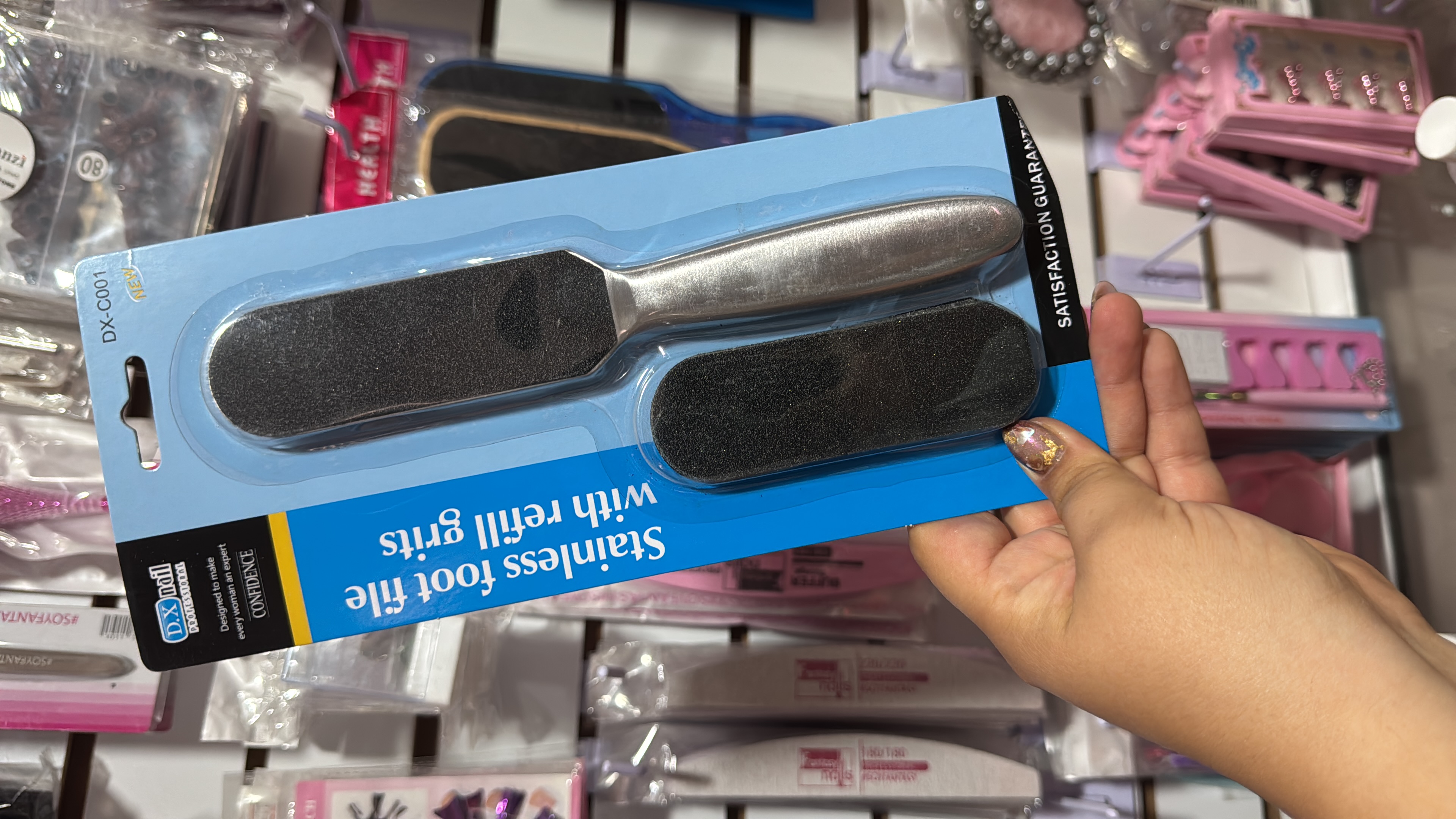 Lima Pies Inox Con Repuestos