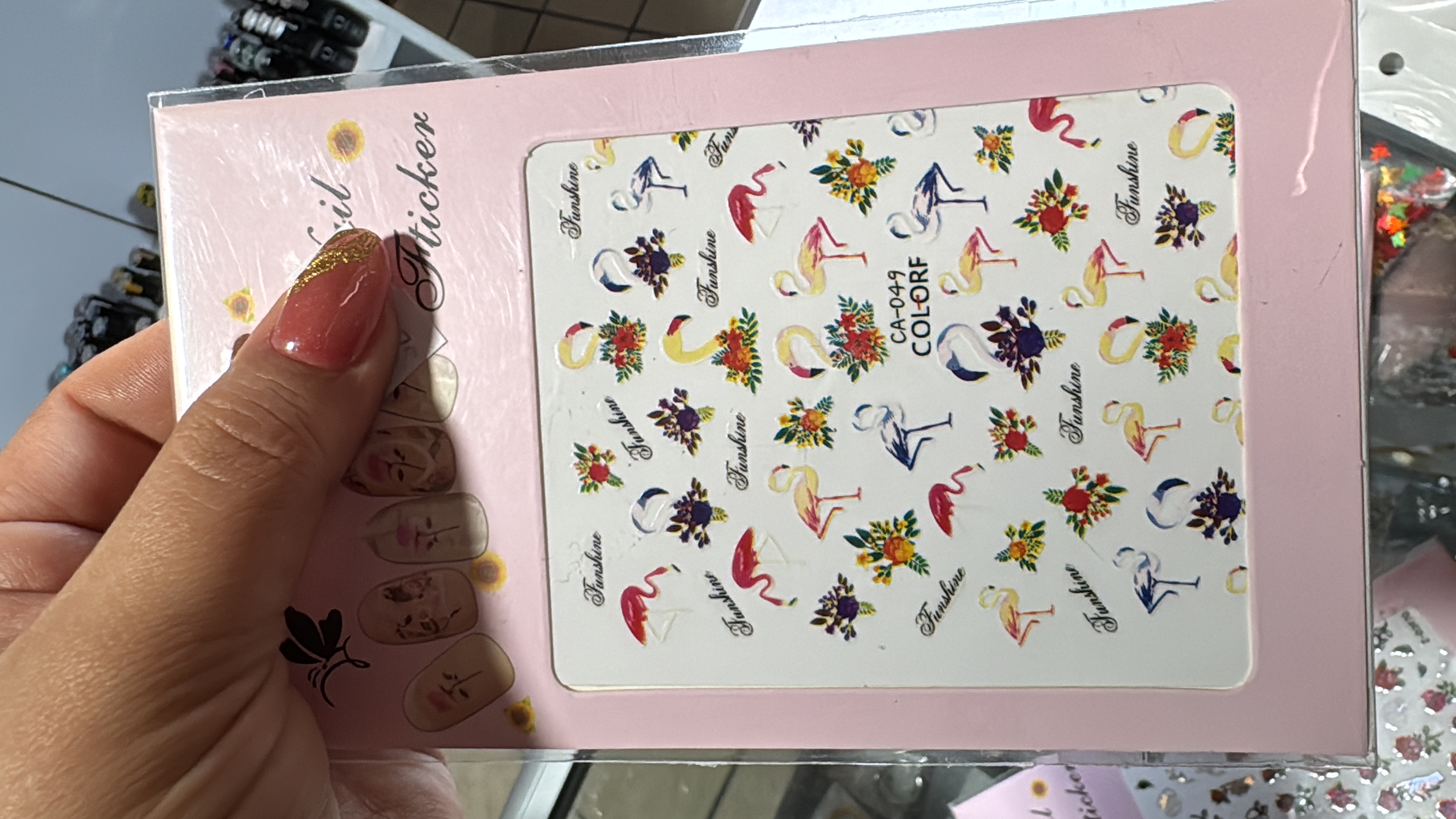 Sticker Flamingo 2 CA-049