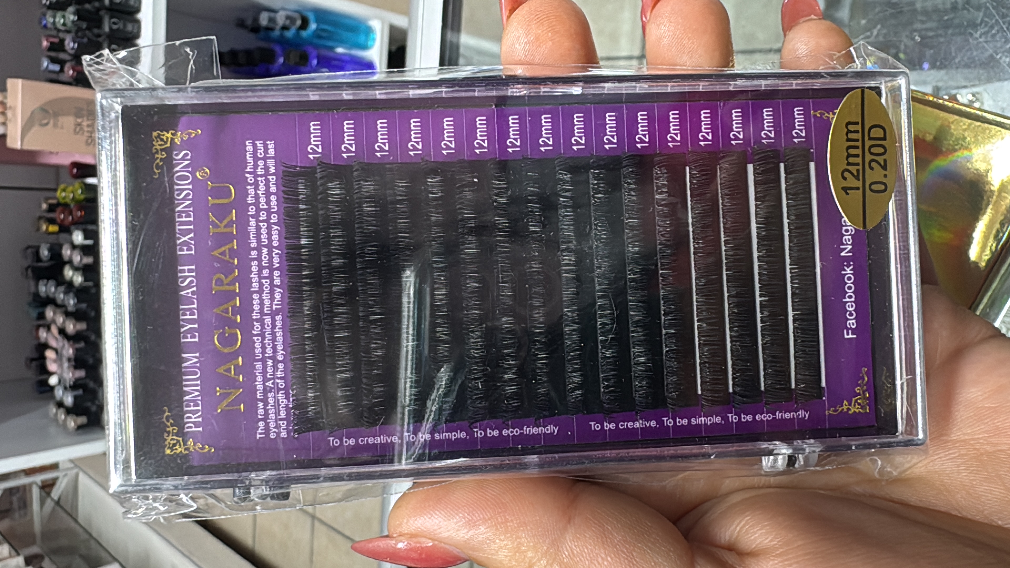 Pestañas 12mm 0.20D (305)