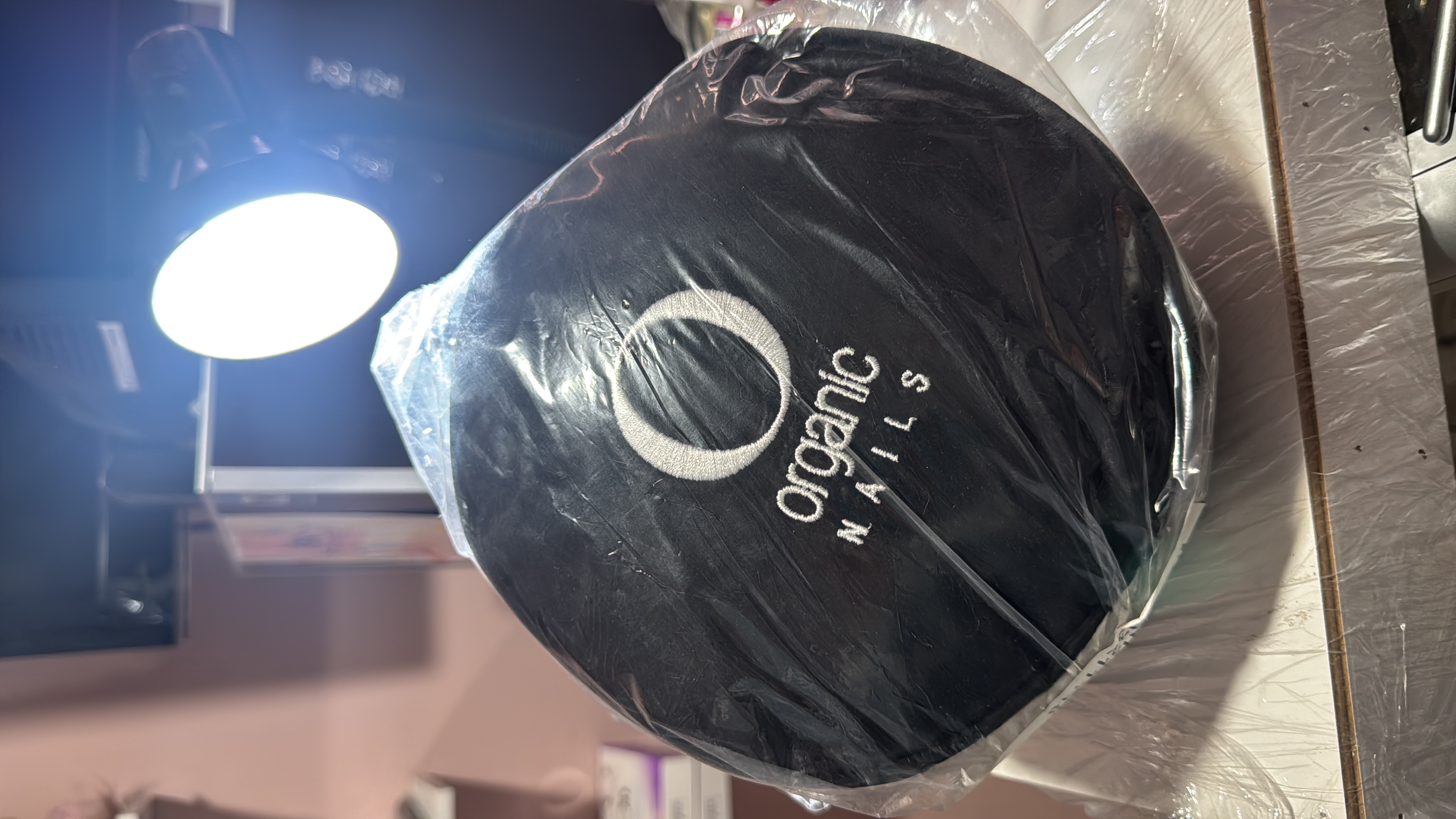 Cojín Redondo Negro