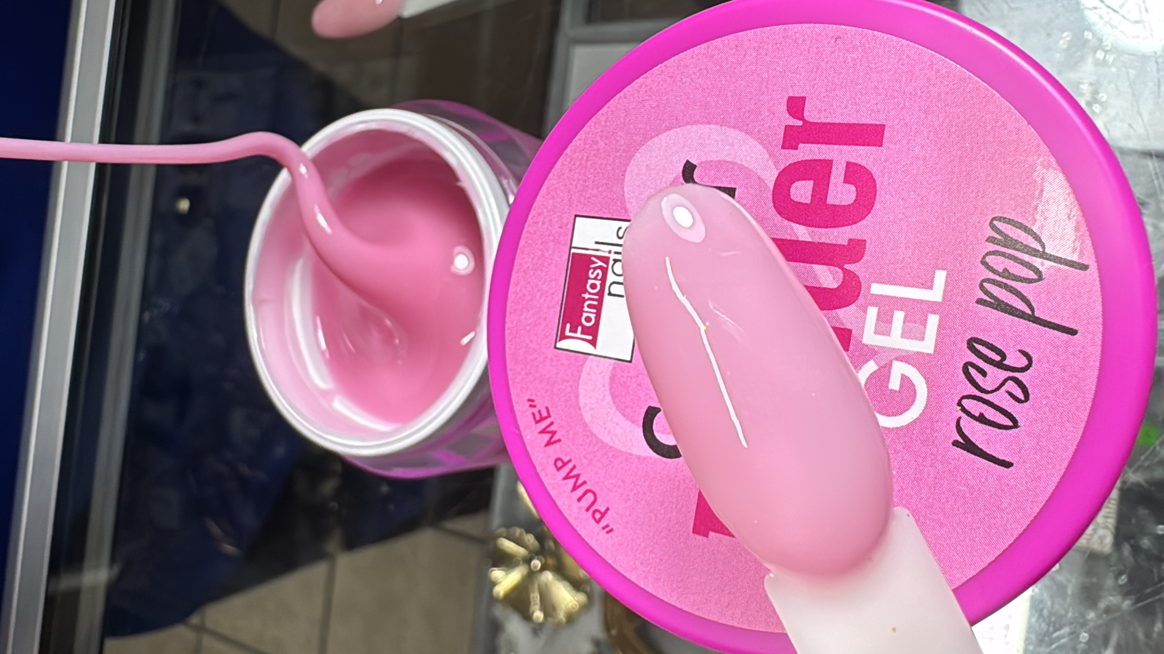 Builder Gel Cover Rose Pop