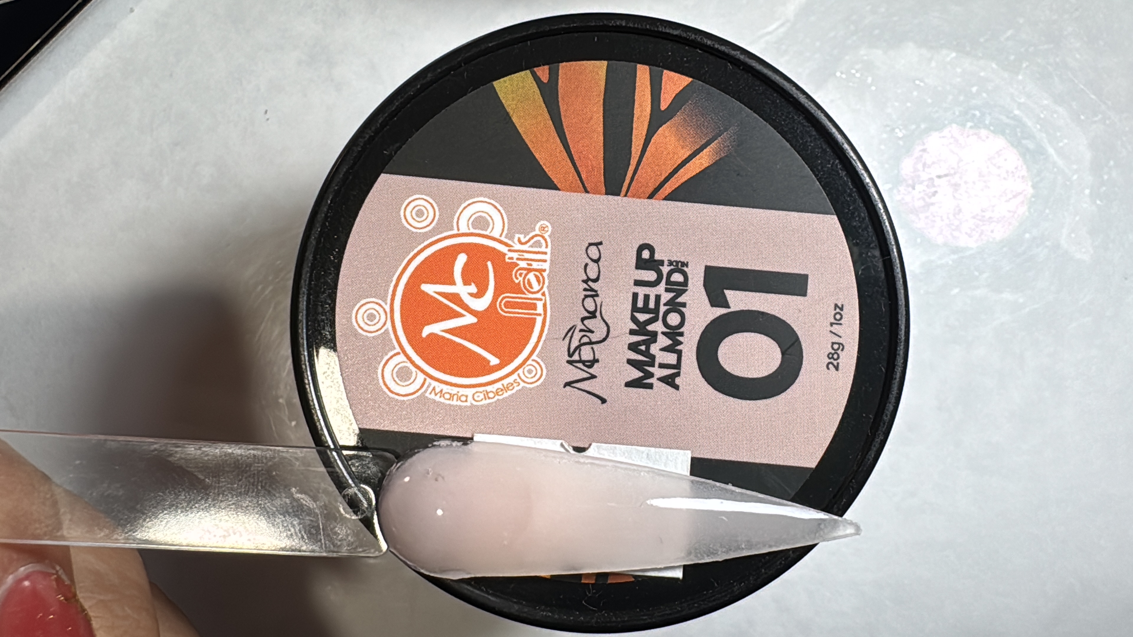 Acrílico Almond Nude #01 1oz Monarca