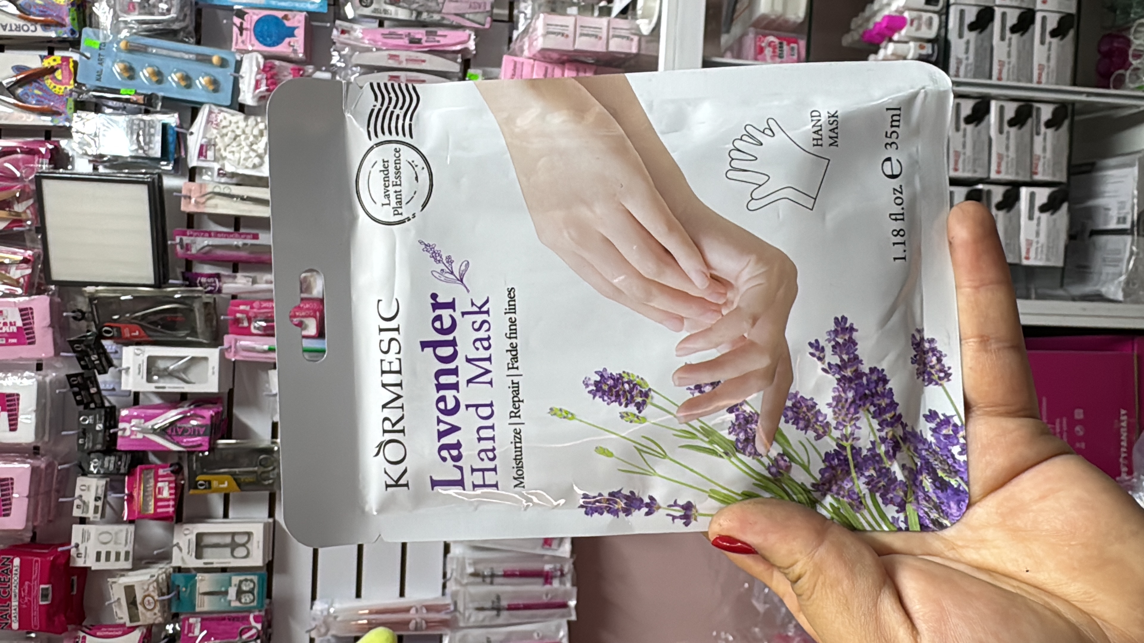Mascarilla para Mano Lavanda